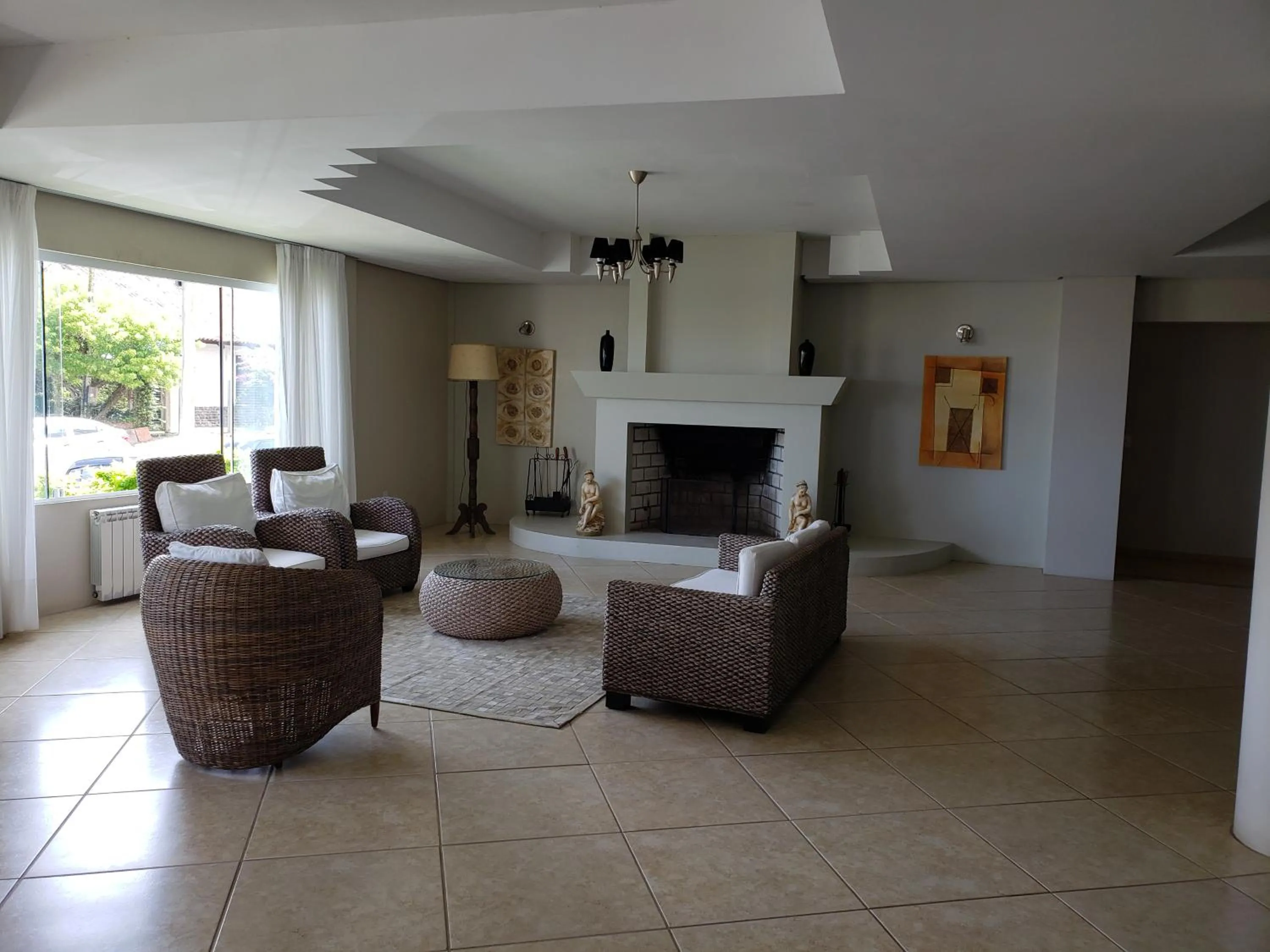 Living room in De Rose Praia Hotel