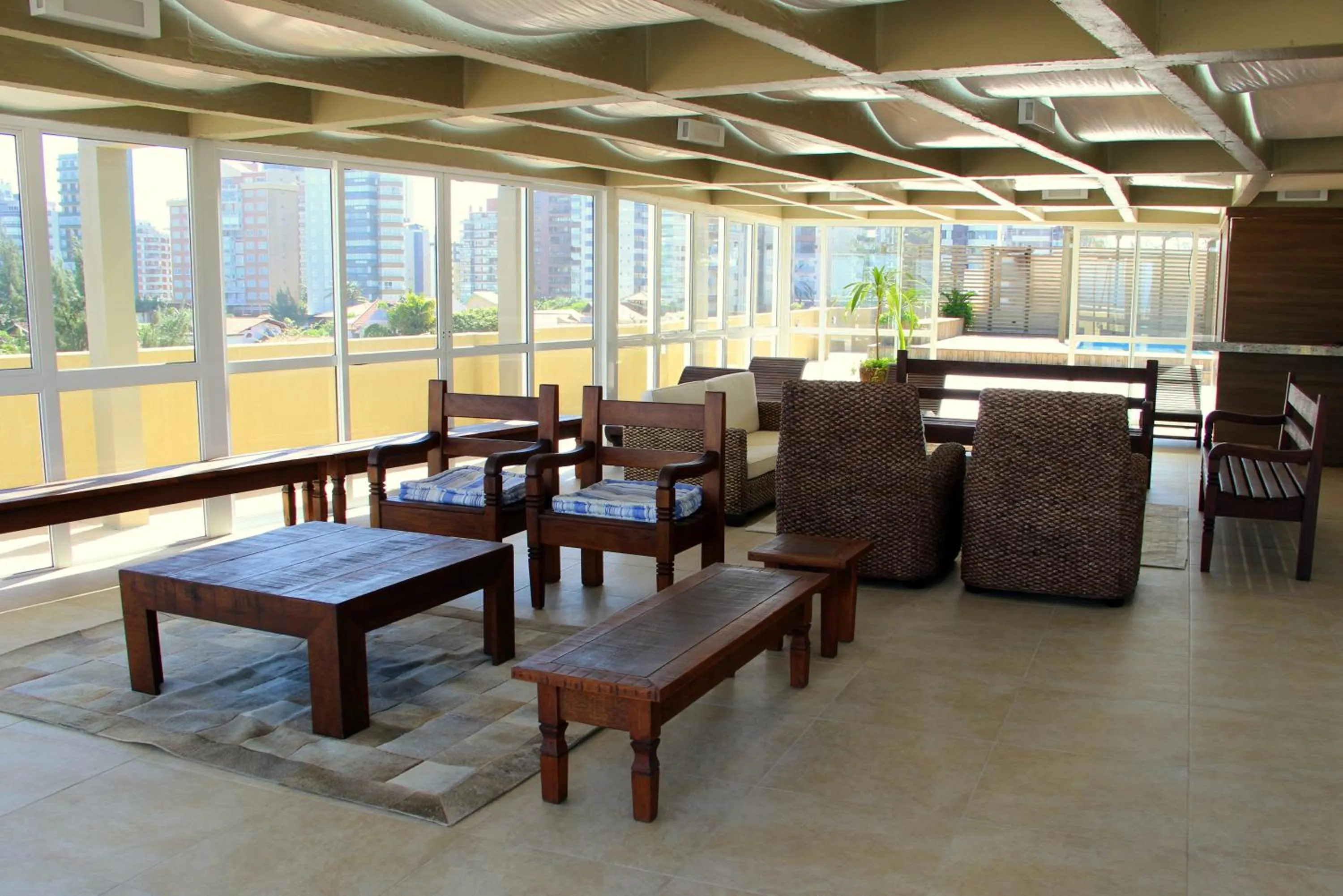 Solarium in De Rose Praia Hotel