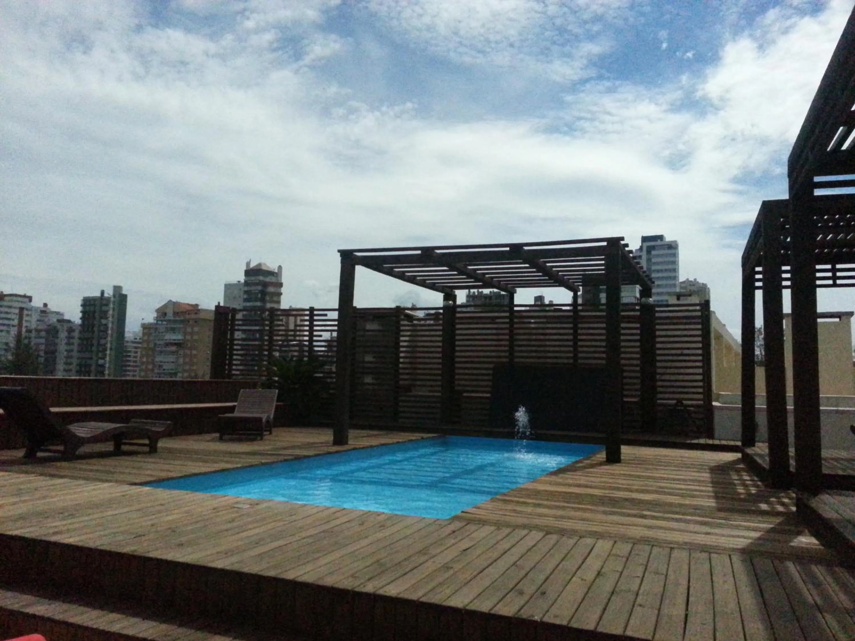 City view in De Rose Praia Hotel