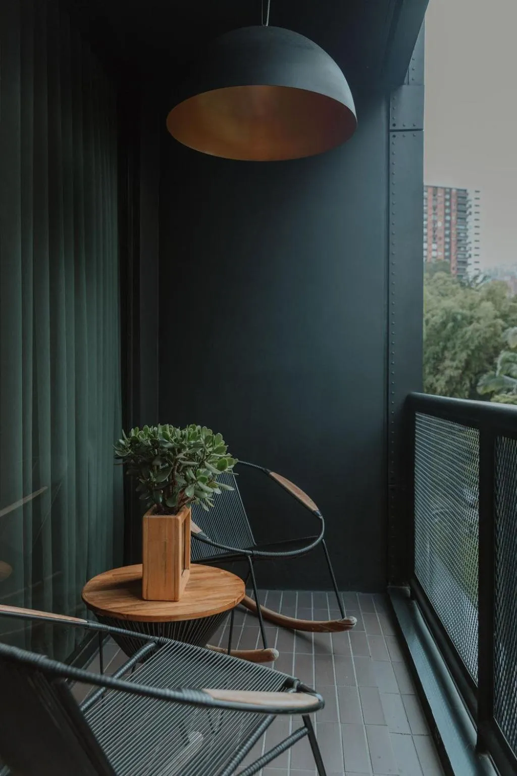 Balcony/Terrace in The Click Clack Hotel Medellín