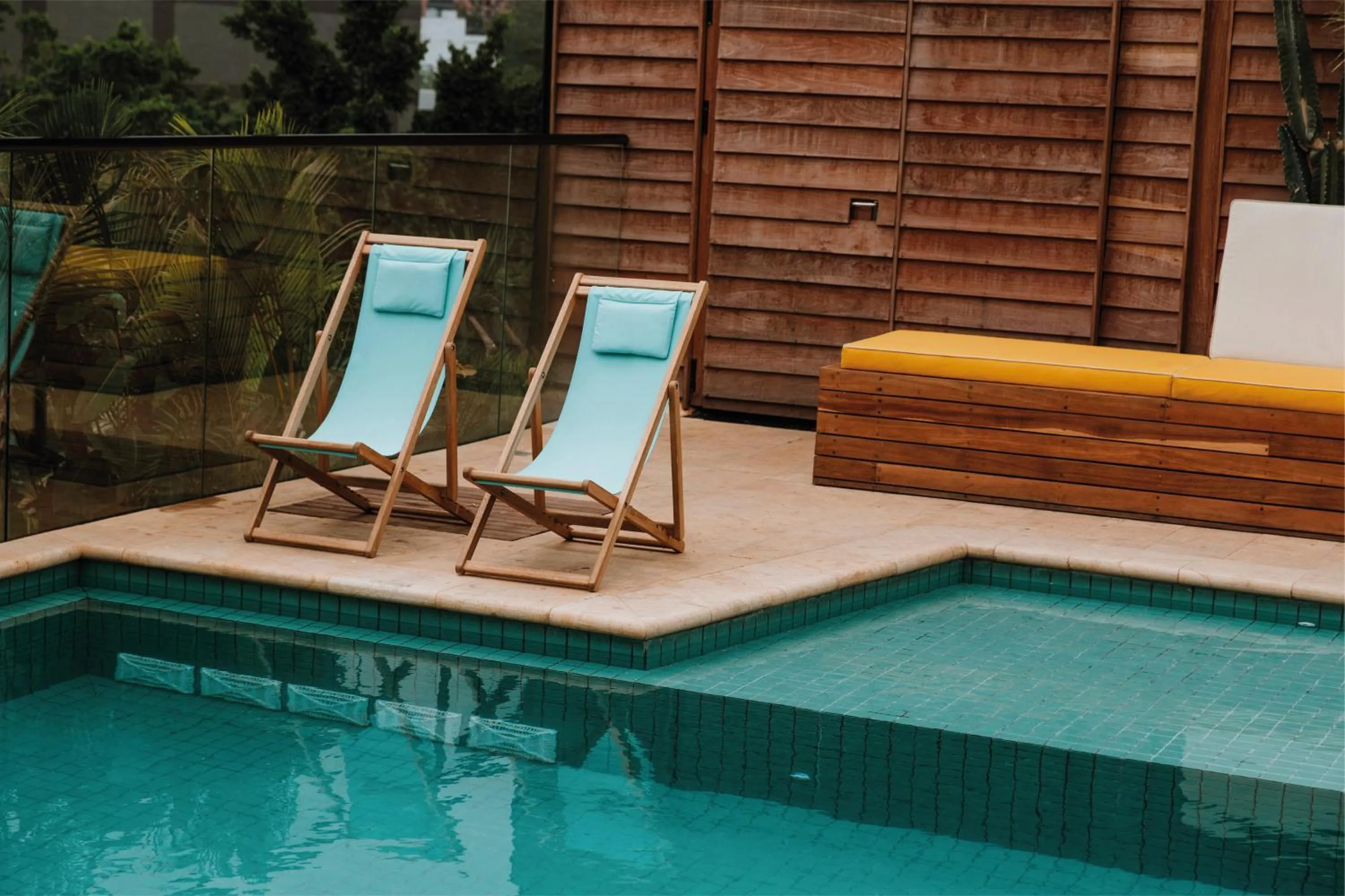 Balcony/Terrace in The Click Clack Hotel Medellín