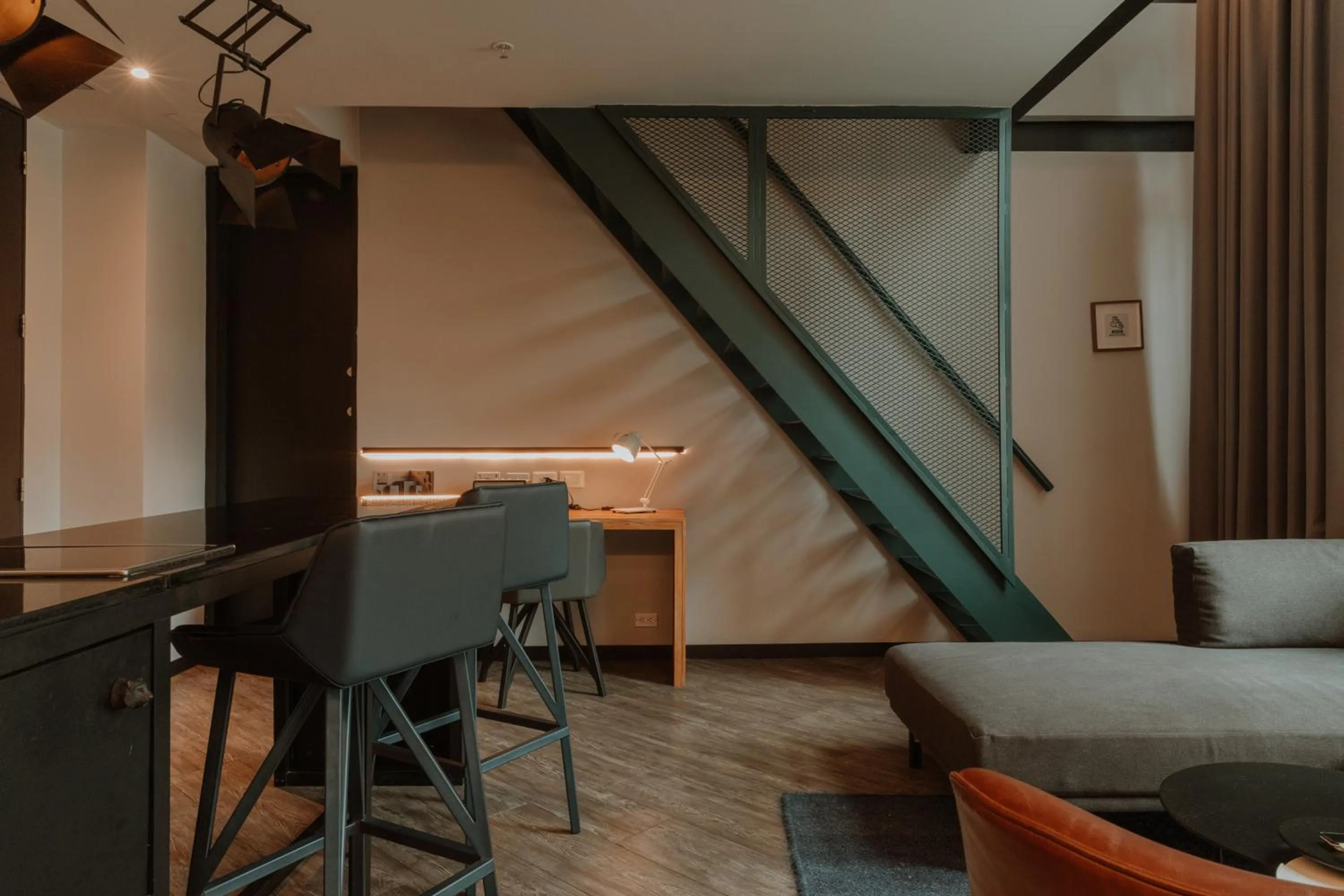 Living room in The Click Clack Hotel Medellín