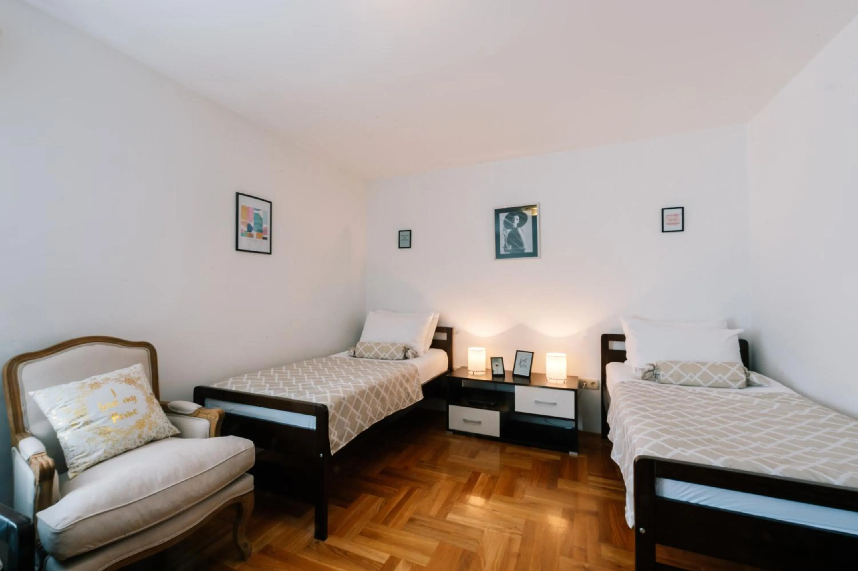 Property building, Bed in Irish House Međugorje