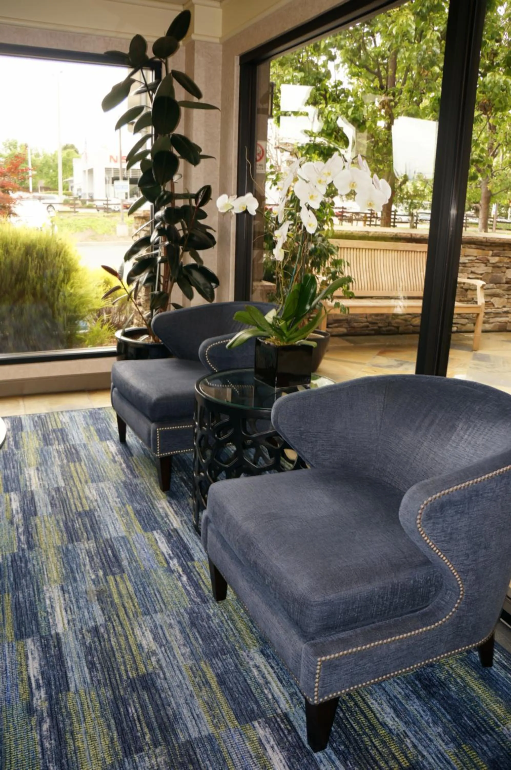 Communal lounge/ TV room in Maple Tree Inn