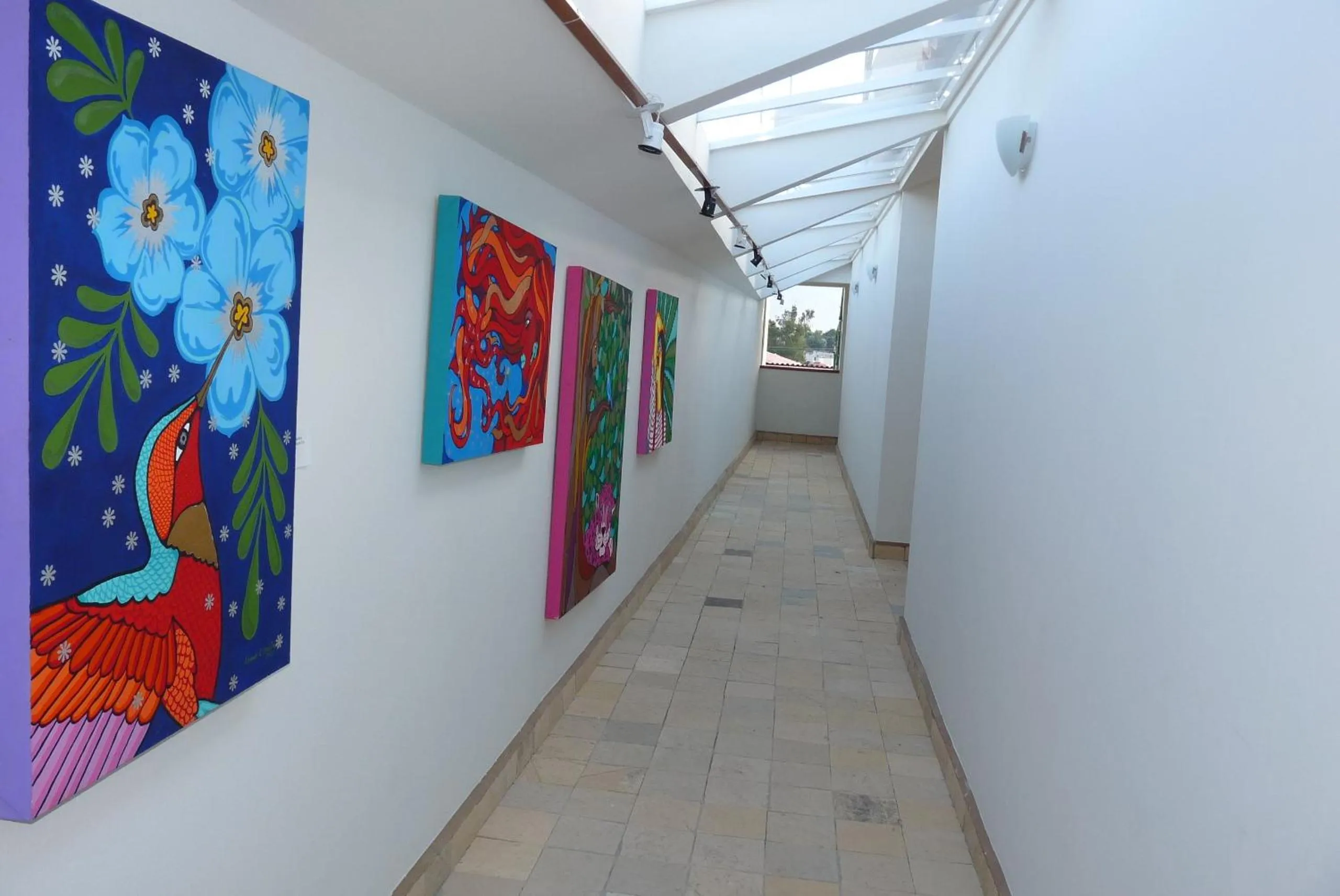 Lobby or reception in Axkan Arte Hotel