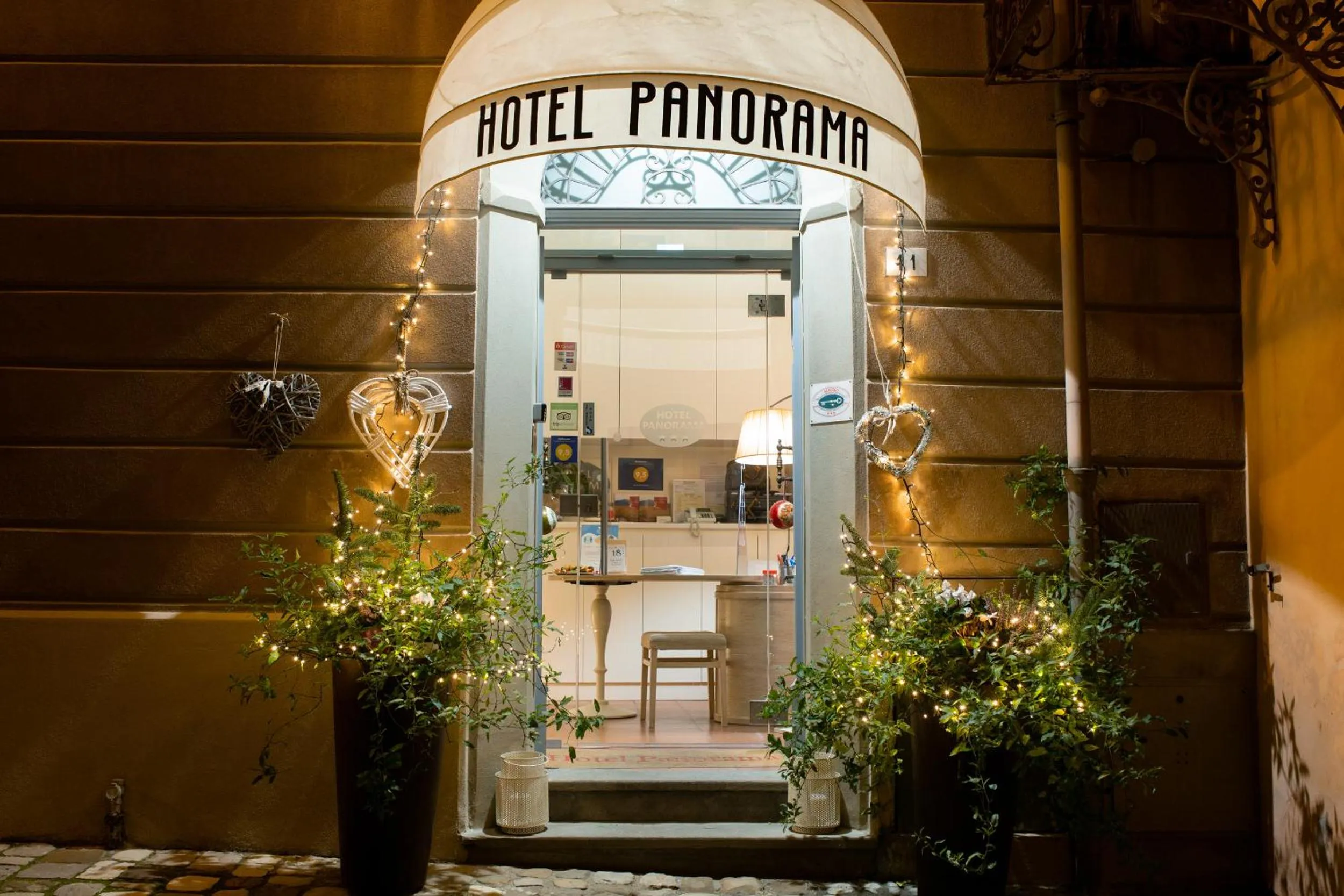 Property building in Hotel Panorama