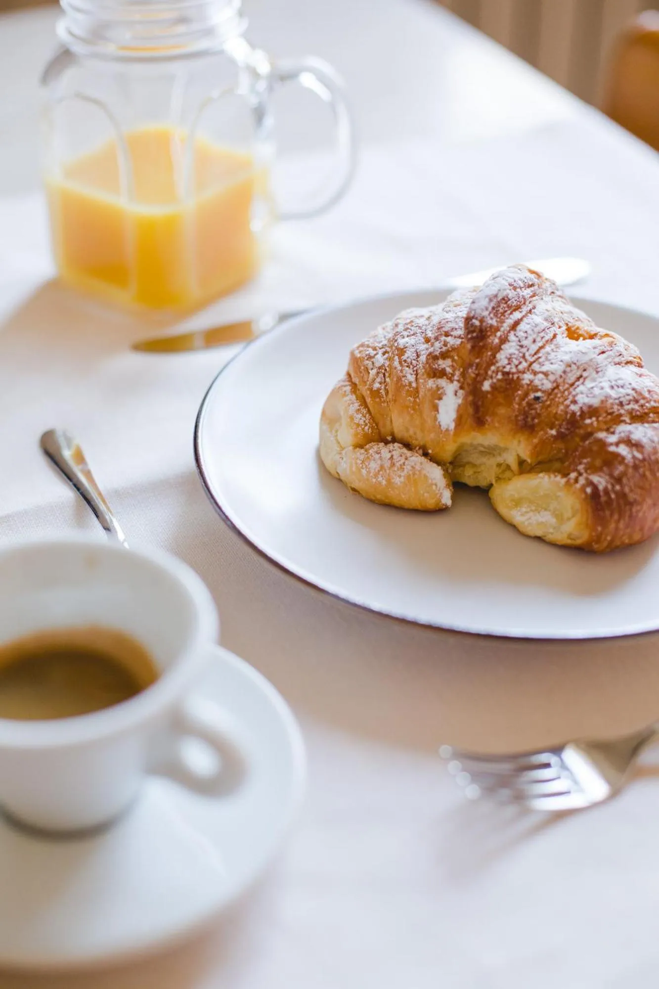 Food close-up in Hotel Panorama