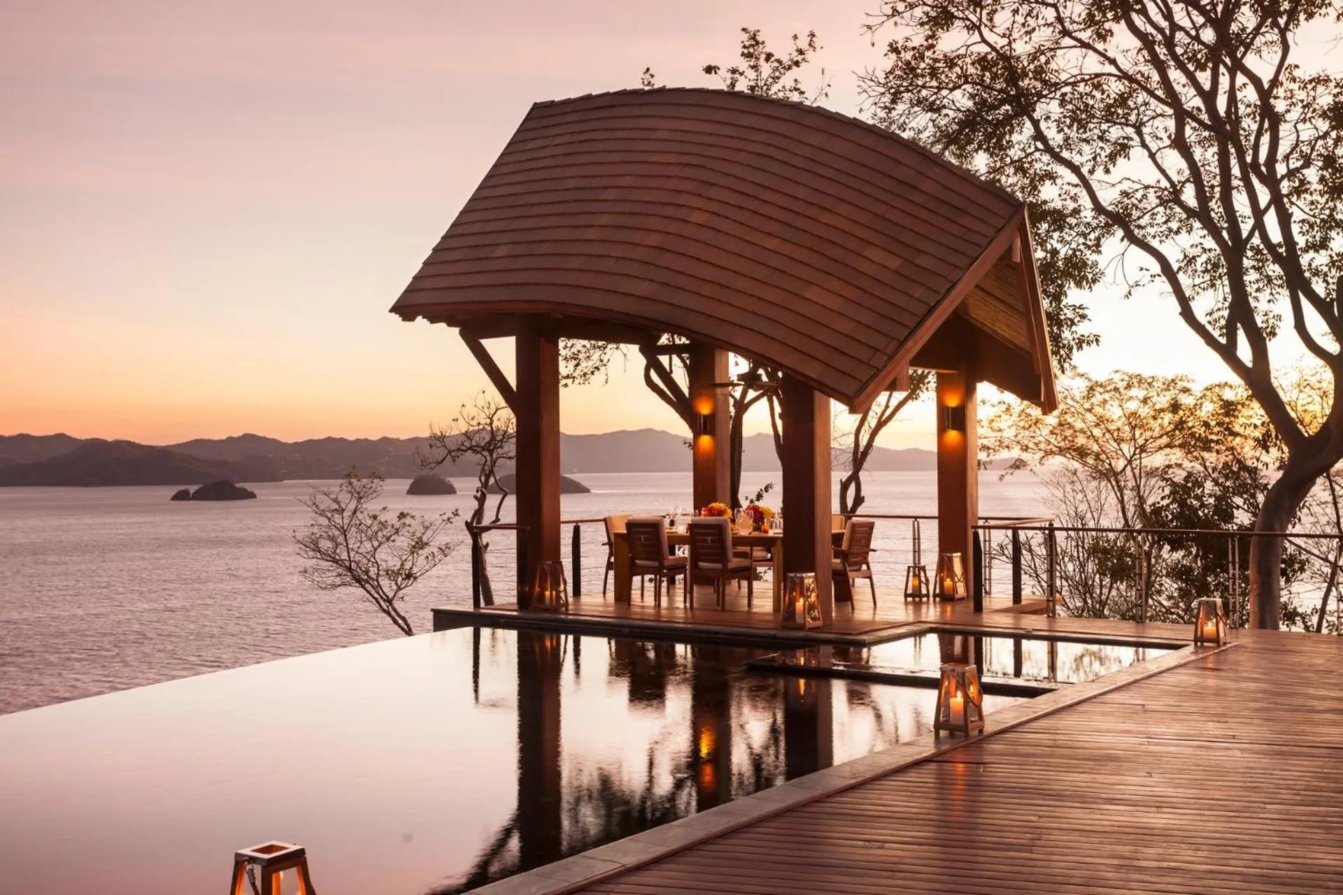 Patio in Four Seasons Resort Peninsula Papagayo, Costa Rica