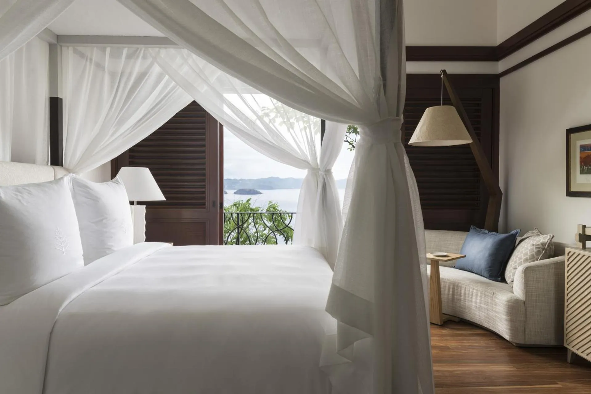Bed in Four Seasons Resort Peninsula Papagayo, Costa Rica
