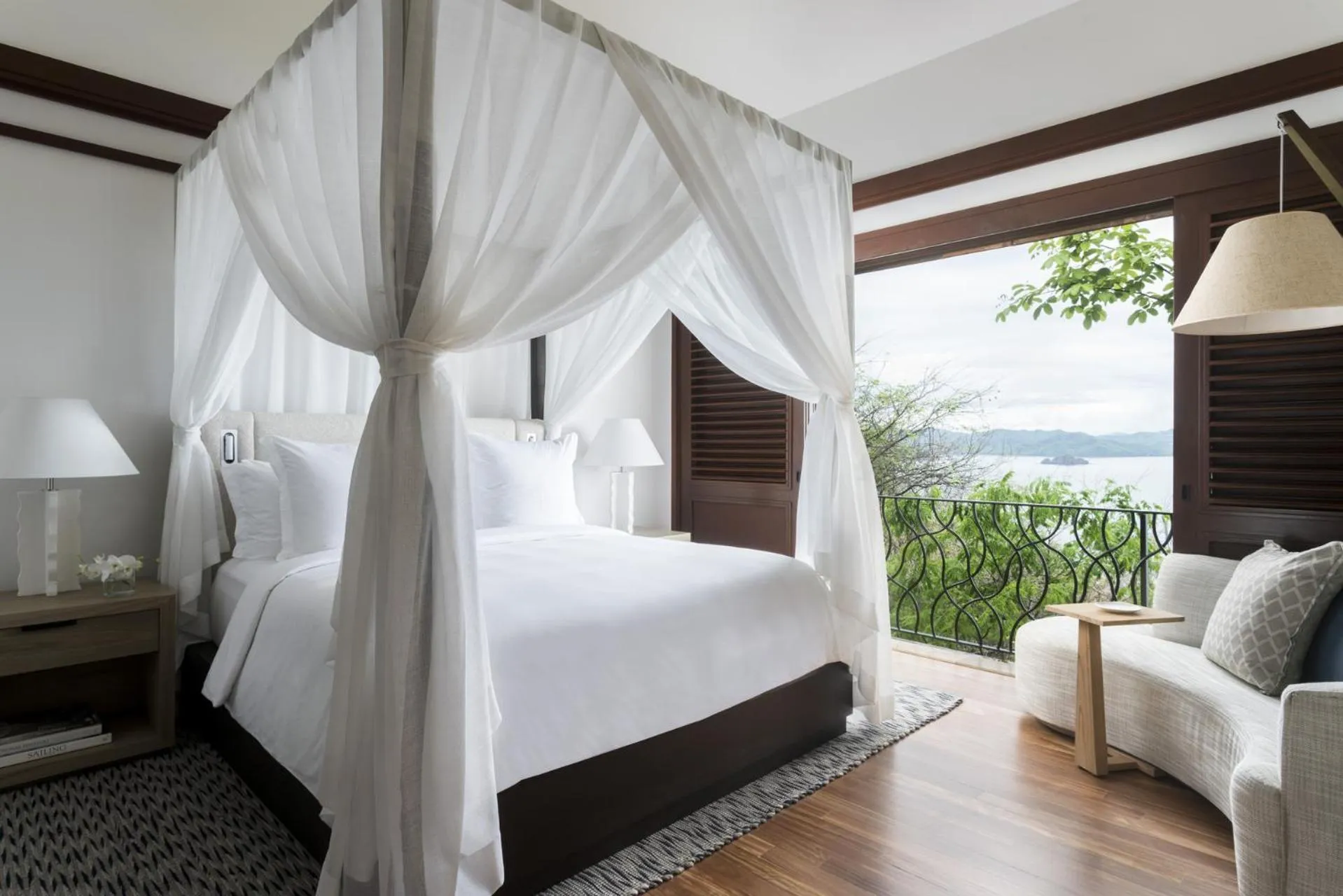 Bed in Four Seasons Resort Peninsula Papagayo, Costa Rica
