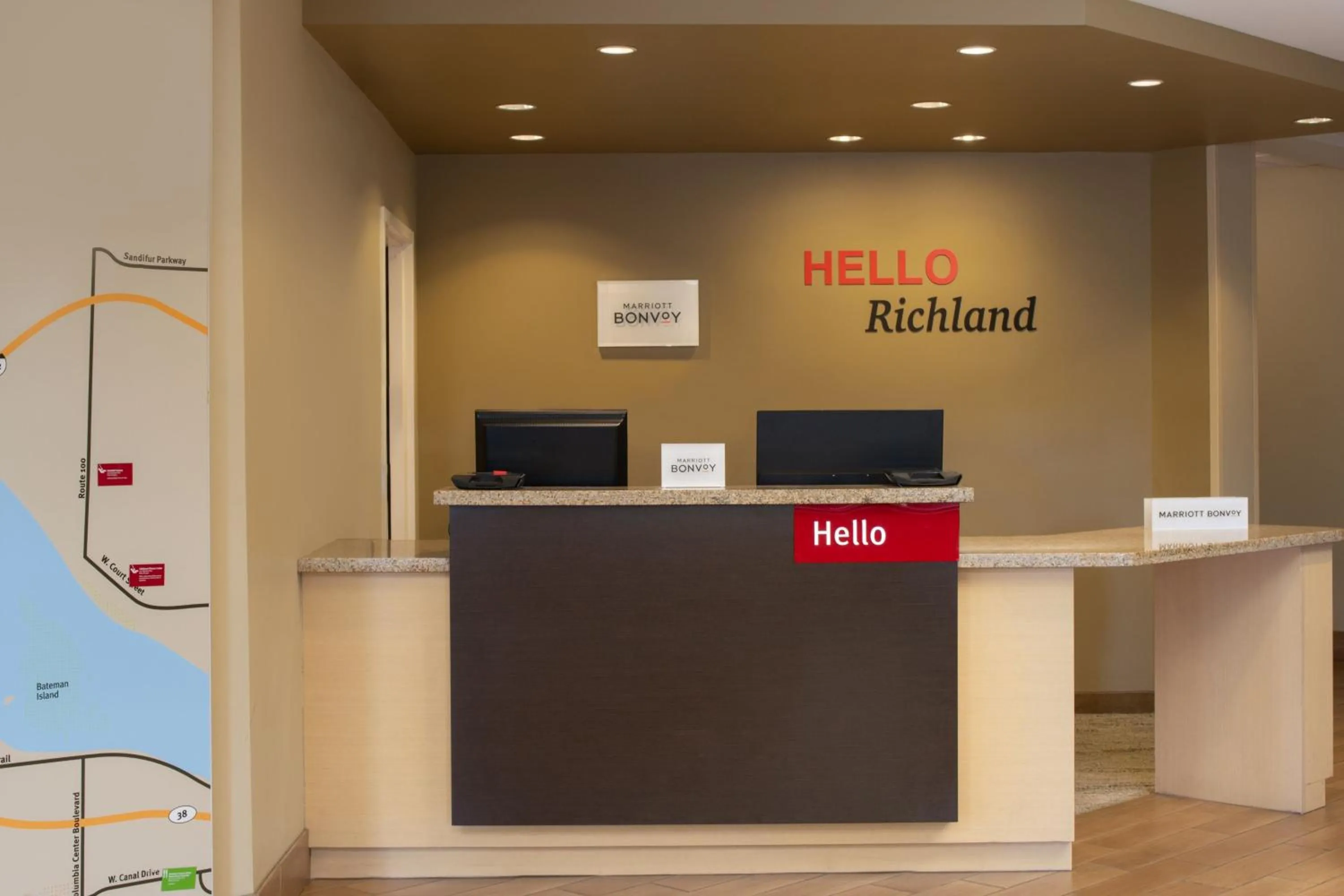 Lobby or reception in TownePlace Suites Richland Columbia Point