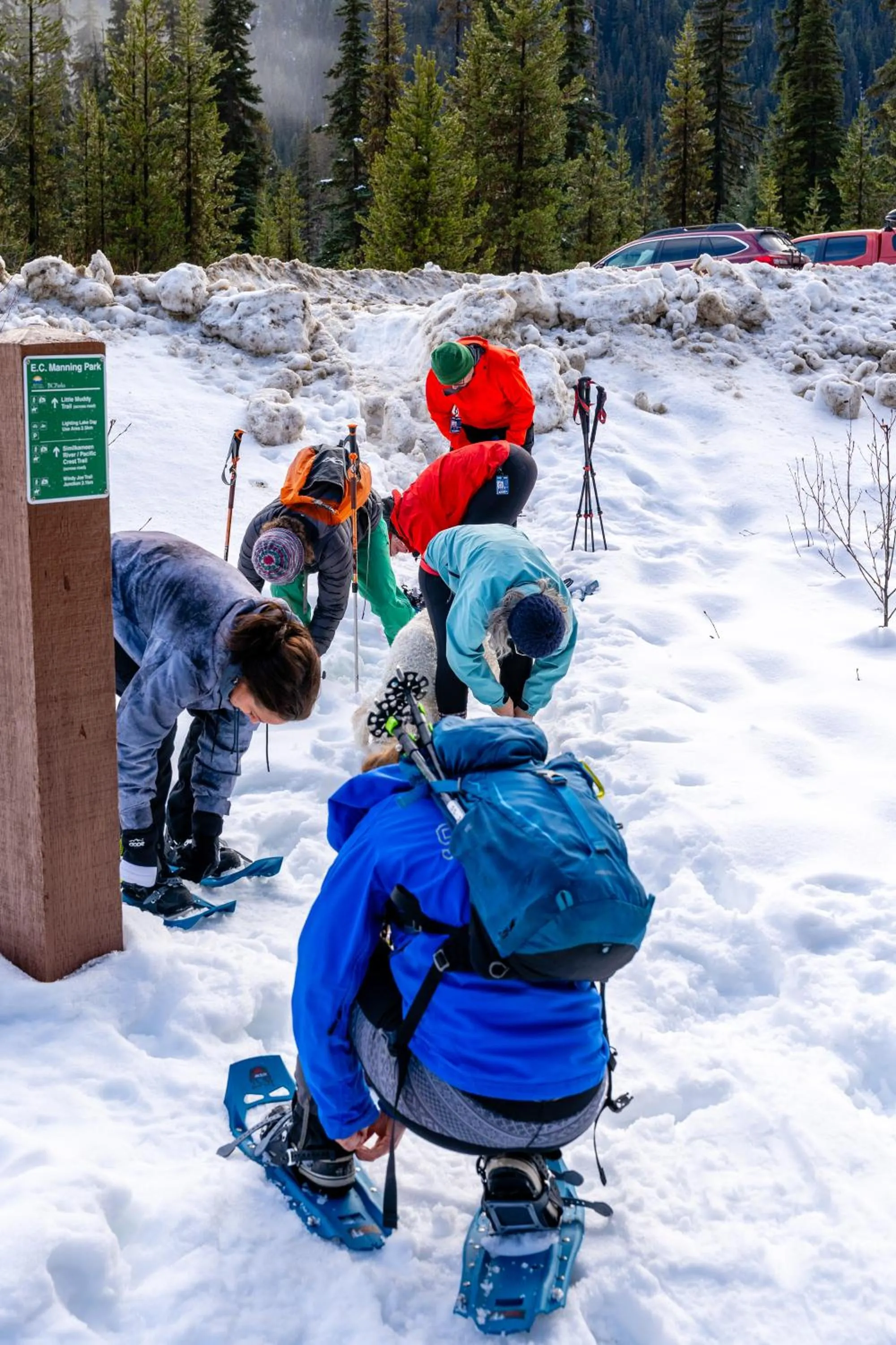 Natural landscape in Manning Park Resort