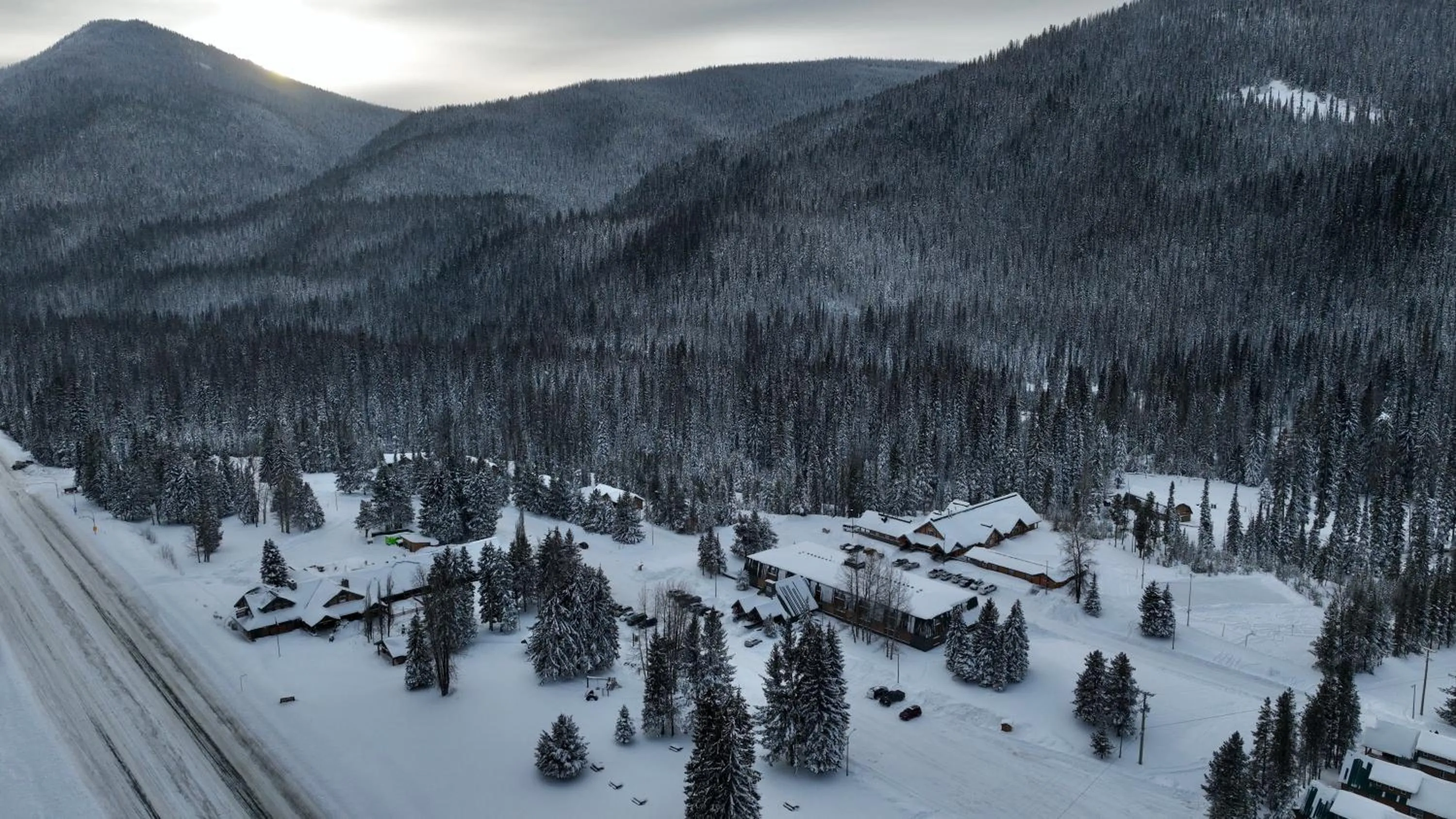 Natural landscape in Manning Park Resort