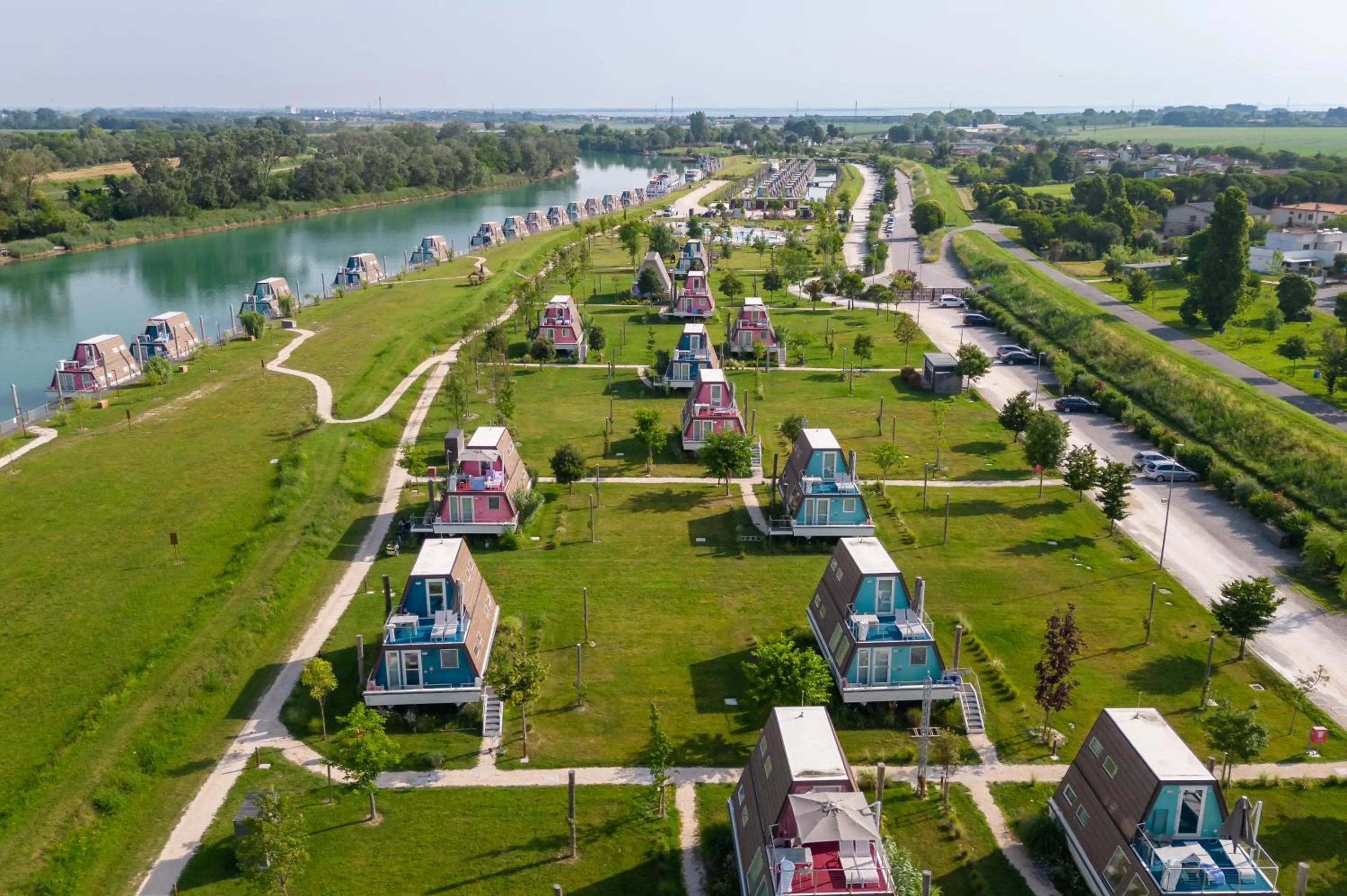 Bird's eye view in Marina Azzurra Resort