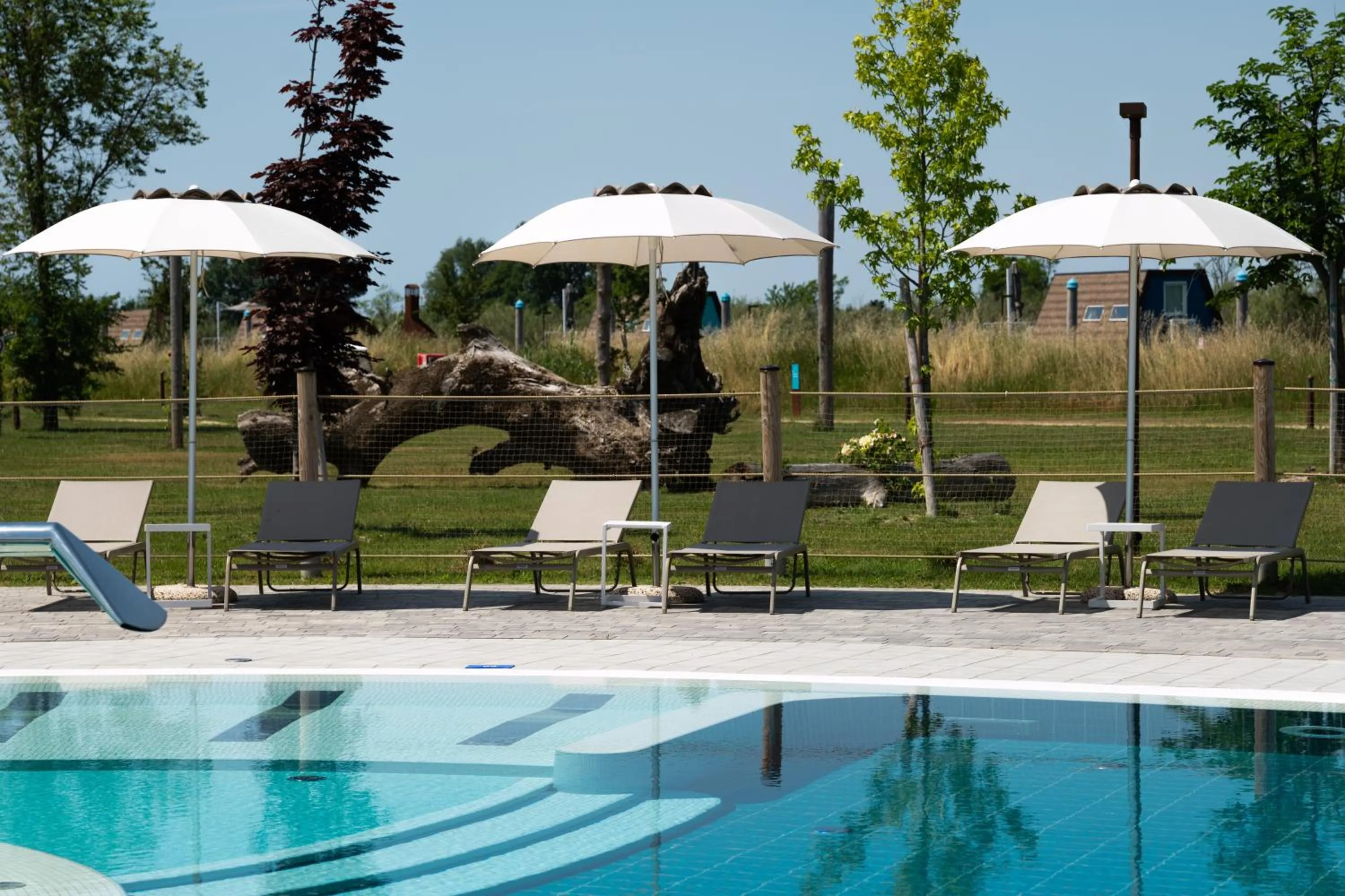 Pool view in Marina Azzurra Resort