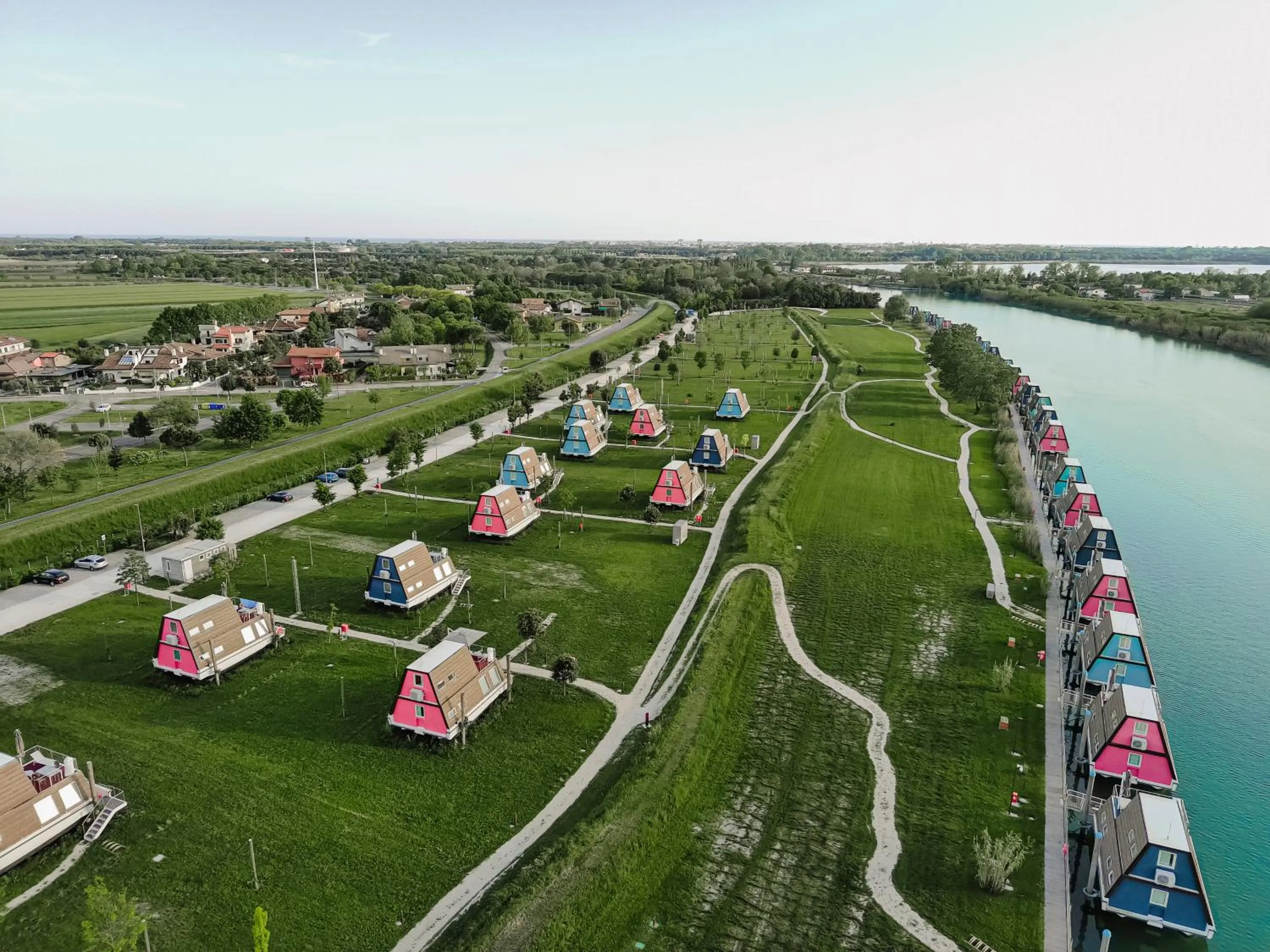 Bird's eye view in Marina Azzurra Resort