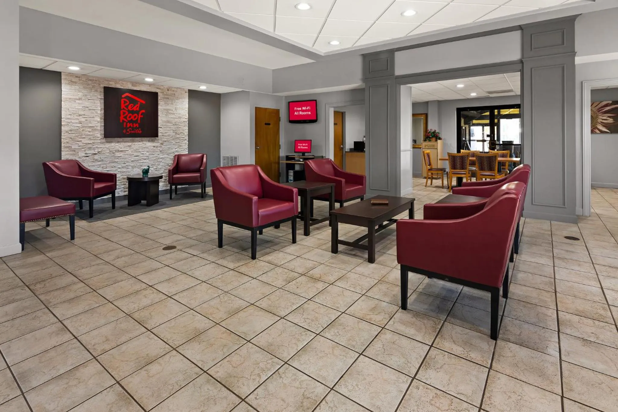Lobby or reception in Red Roof Inn & Suites Monroe, NC