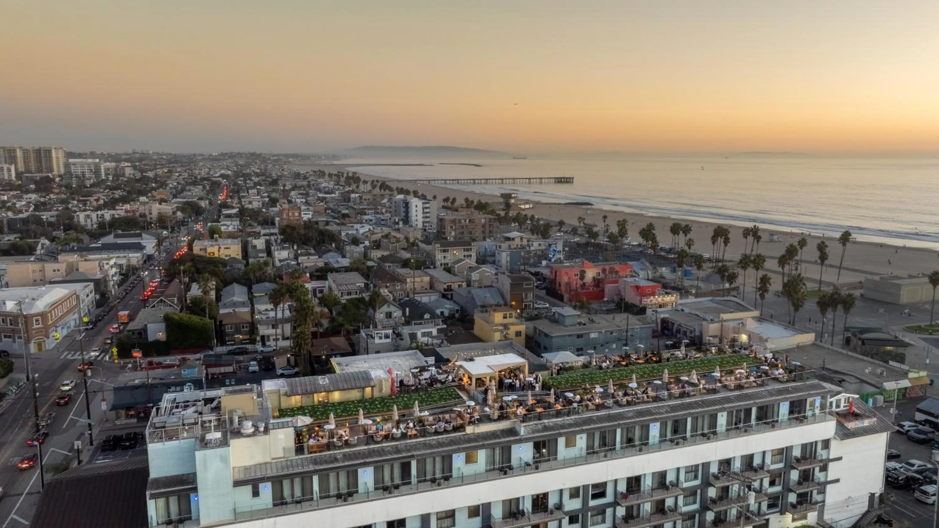 Bird's eye view in Hotel Erwin Venice Beach