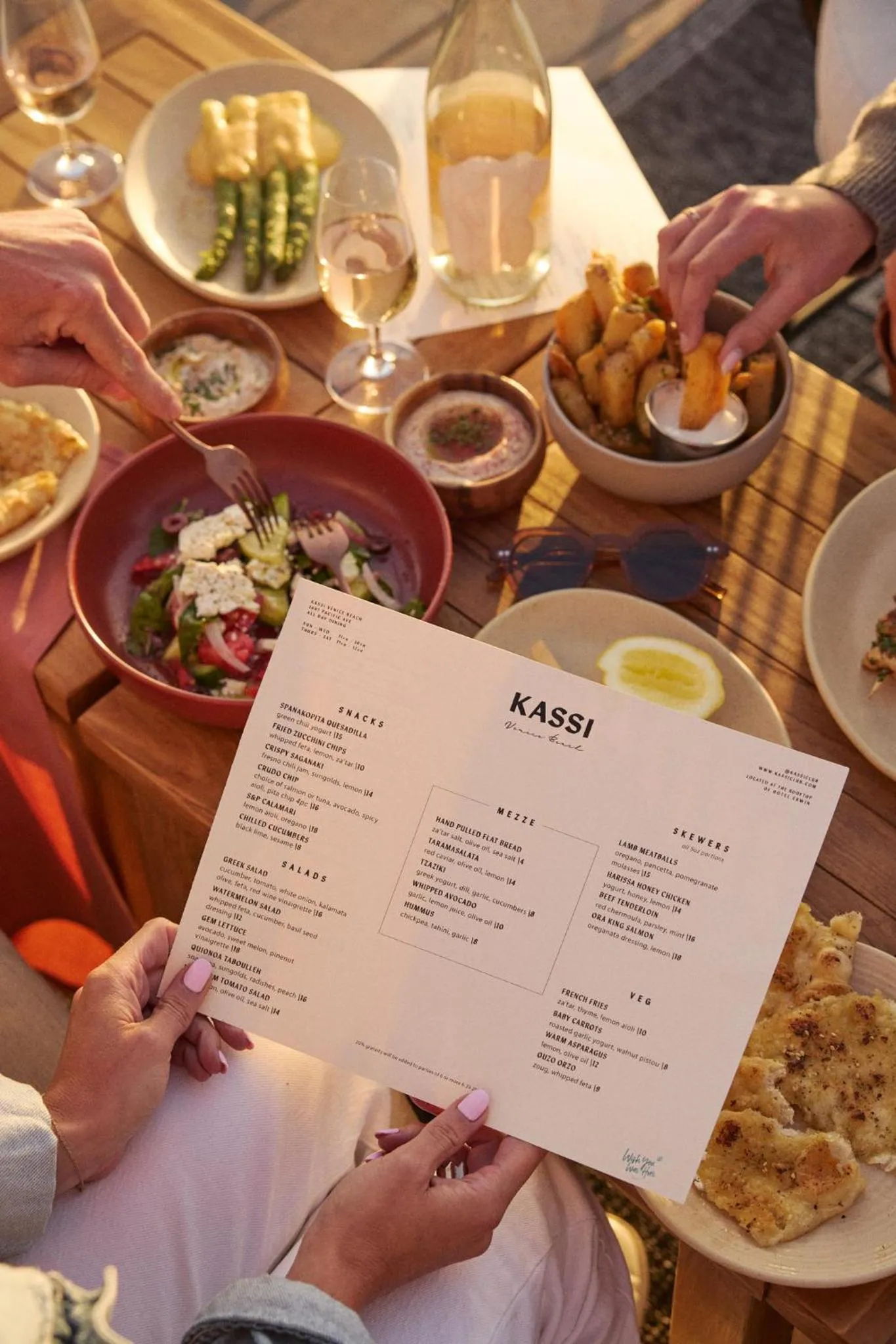 Restaurant/places to eat in Hotel Erwin Venice Beach