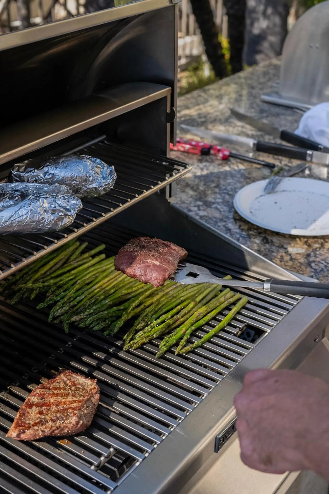 BBQ facilities in Dolphin Bay Resort and Spa
