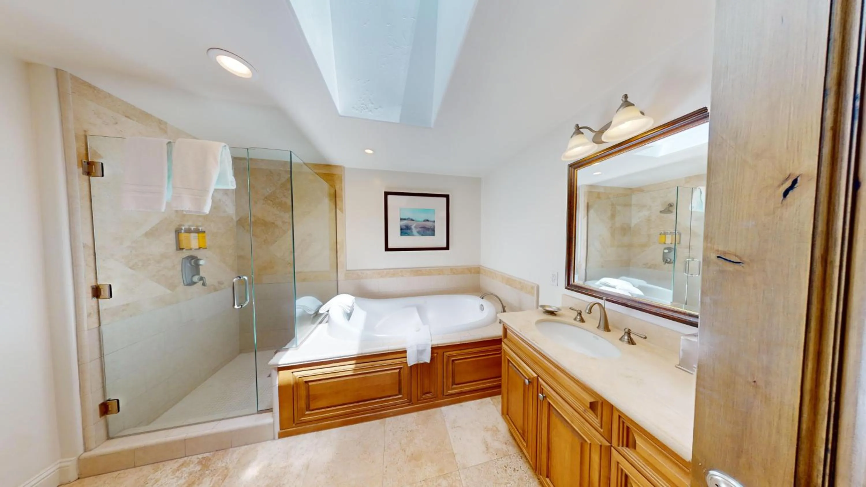 Bed in Dolphin Bay Resort and Spa