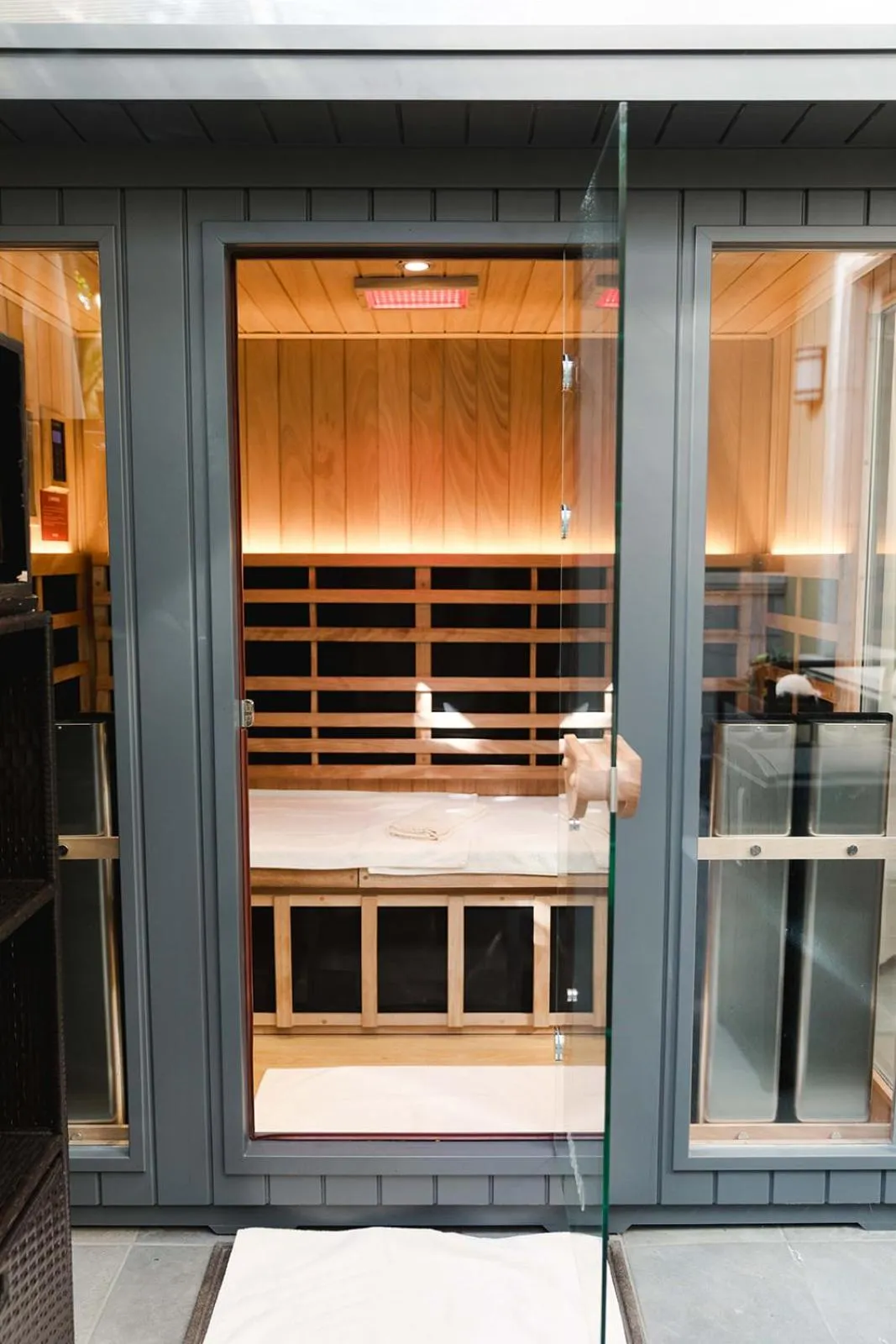 Sauna in Dolphin Bay Resort and Spa