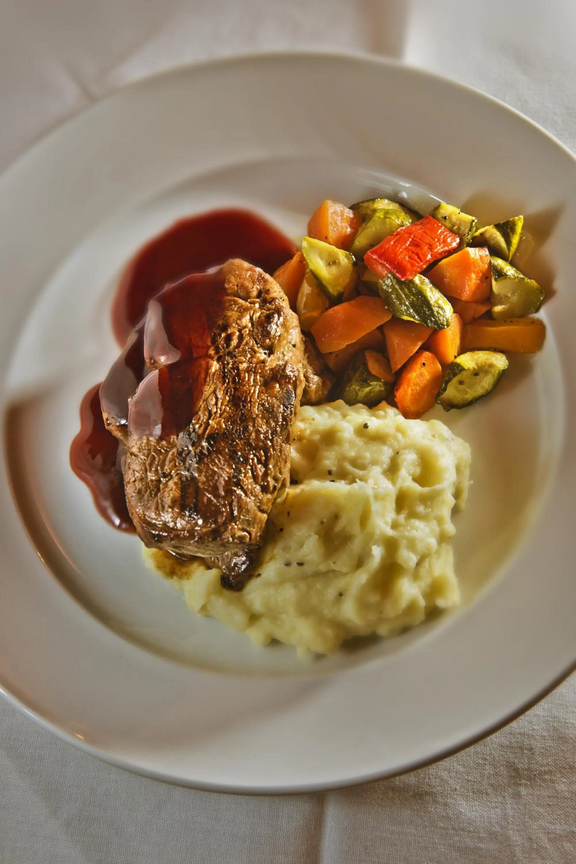 Food close-up in Clanwilliam Hotel