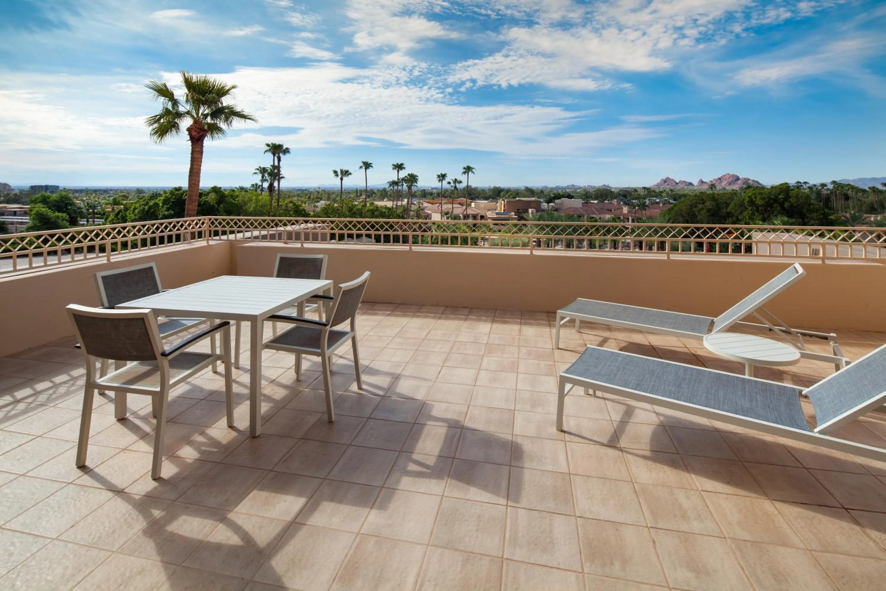 Patio in The Phoenician, a Luxury Collection Resort, Scottsdale