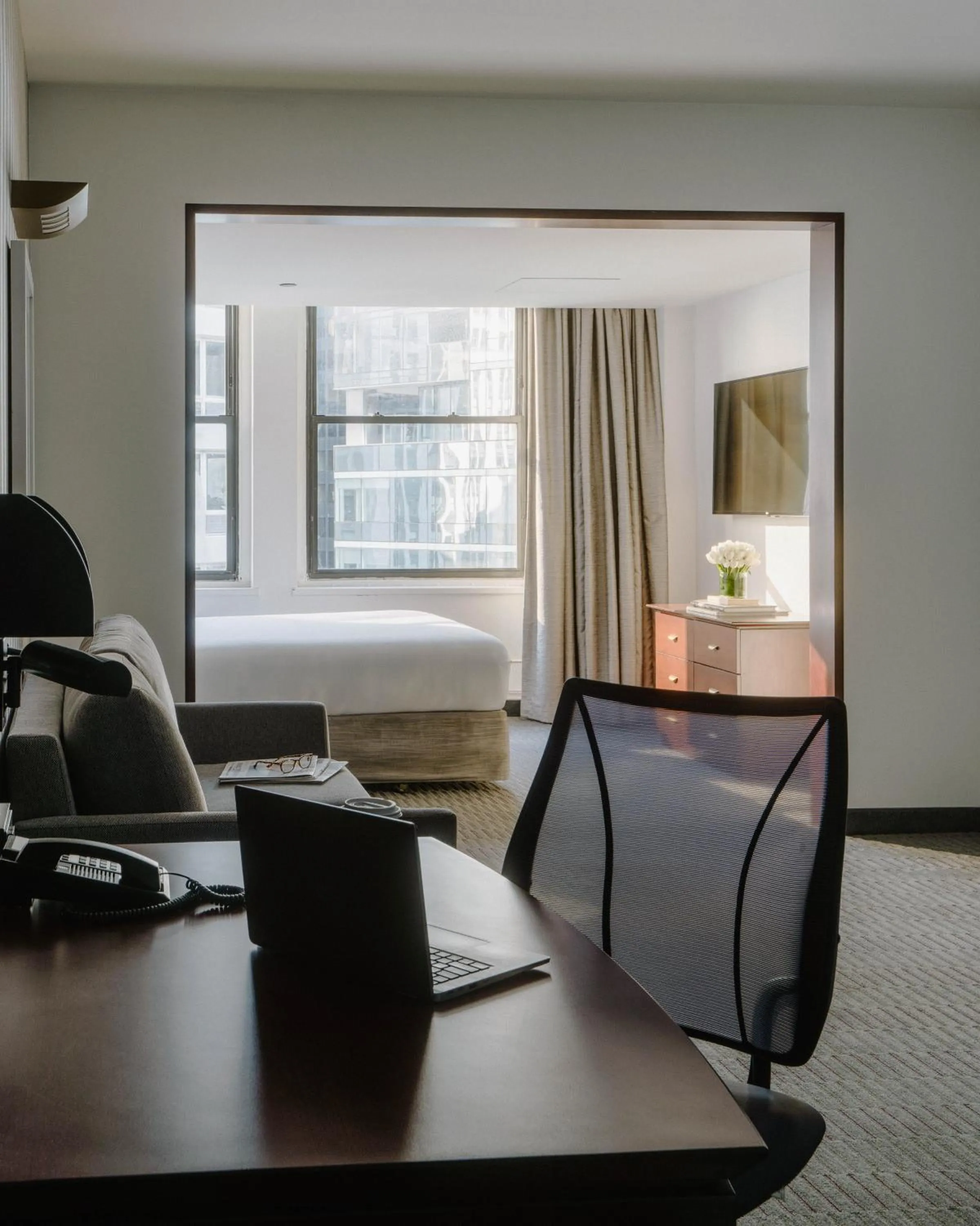 Bedroom in River Hotel