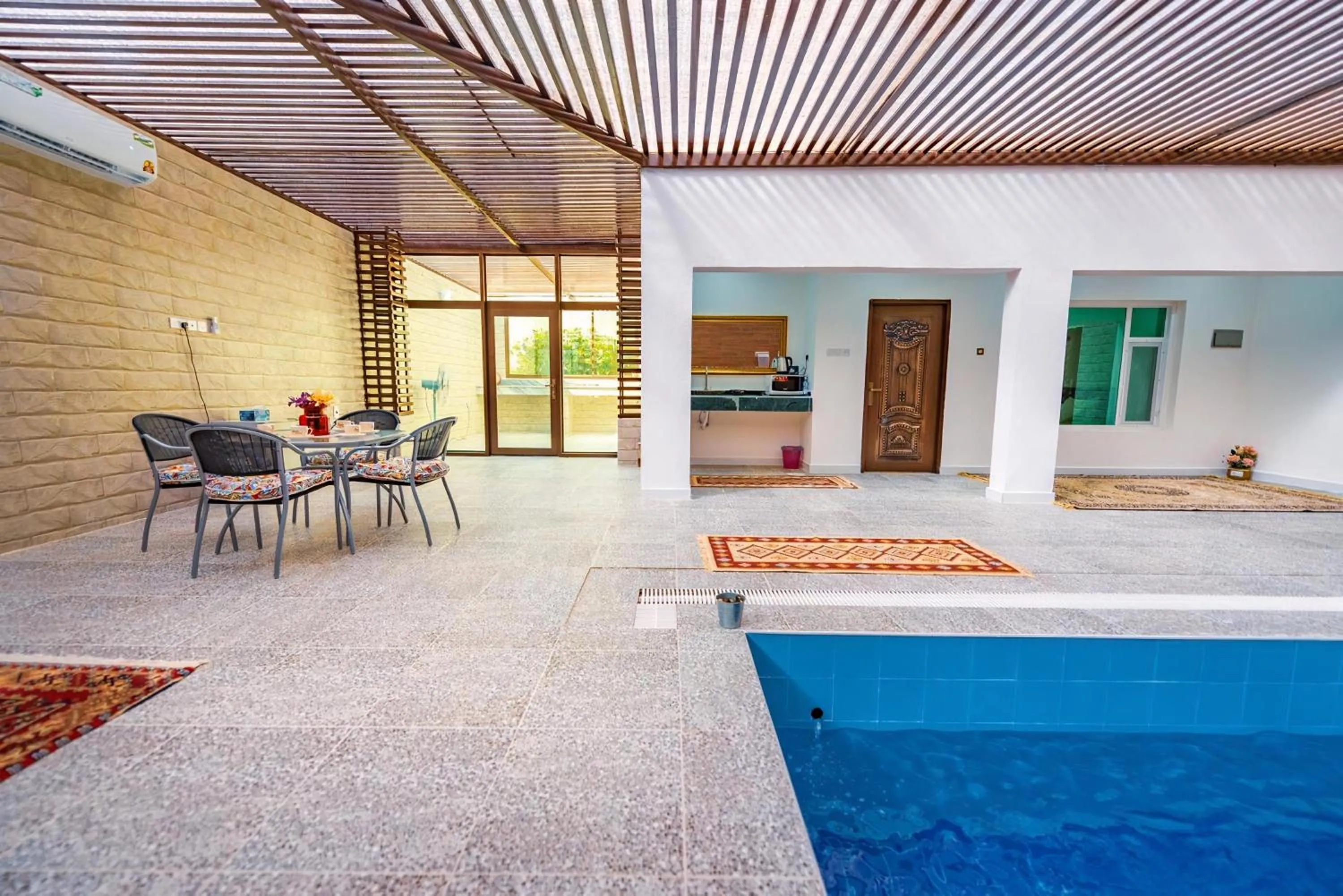 Patio in Oriental Nights Rest House