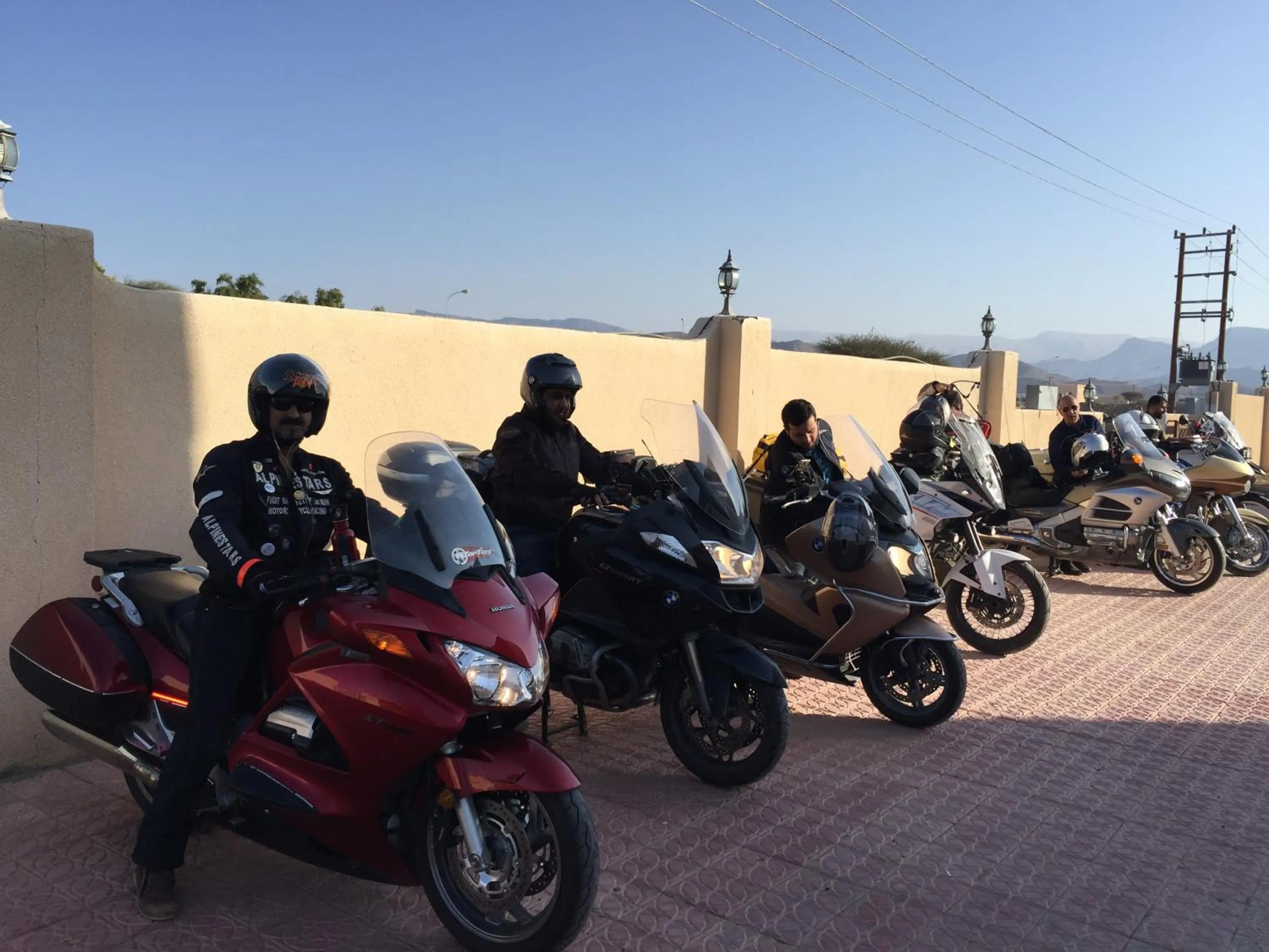 group of guests in Oriental Nights Rest House