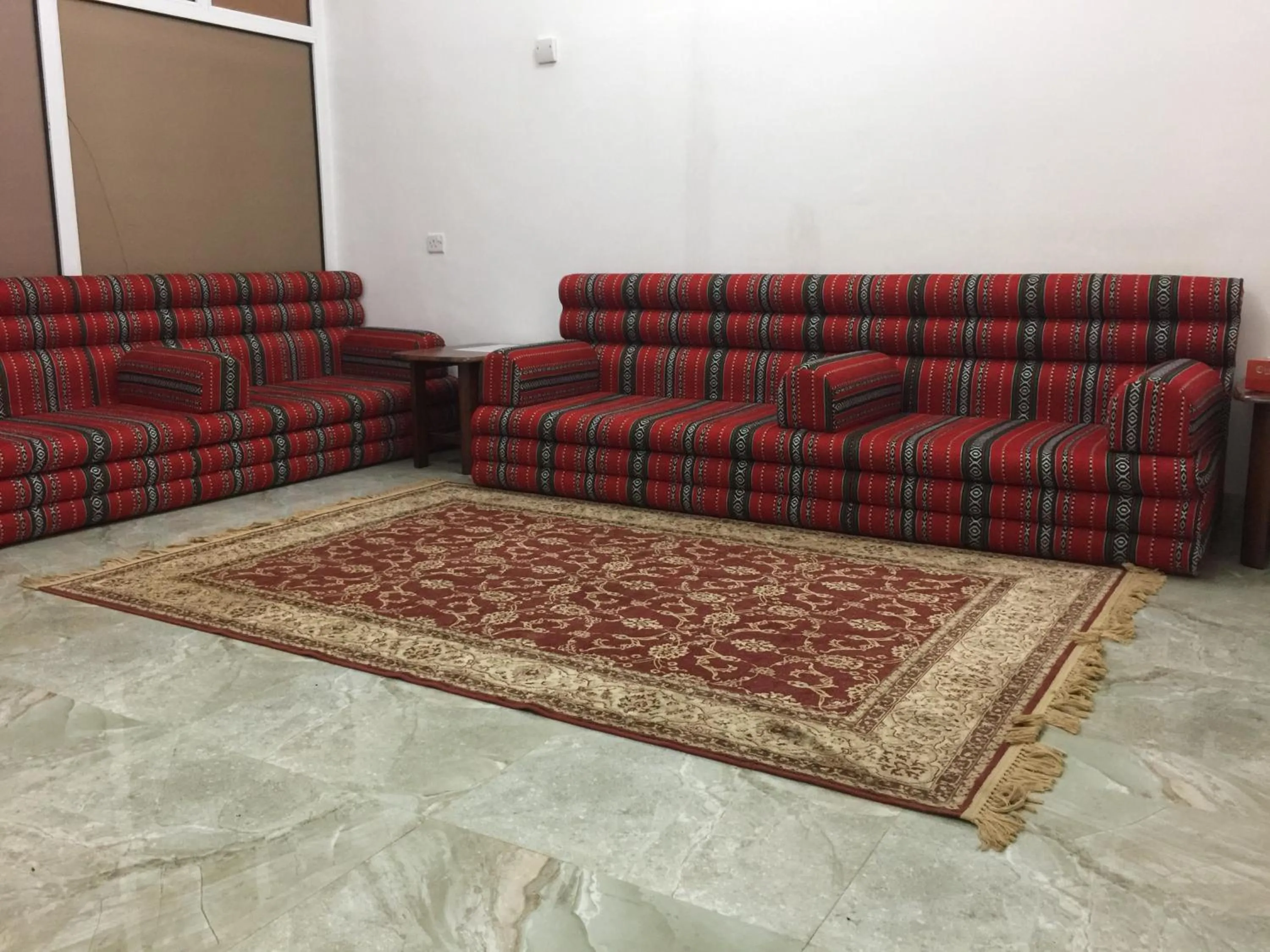 Seating area in Oriental Nights Rest House