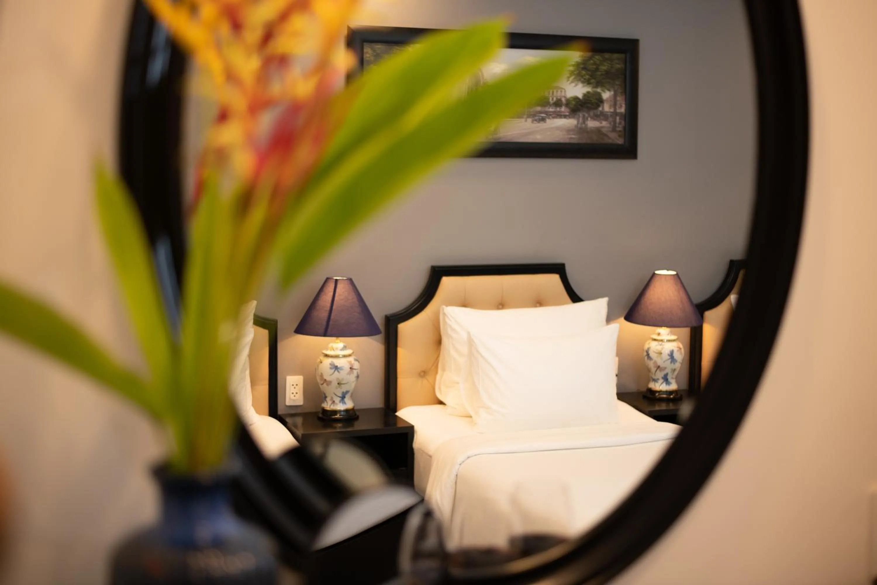 Decorative detail in Adora Art Hotel