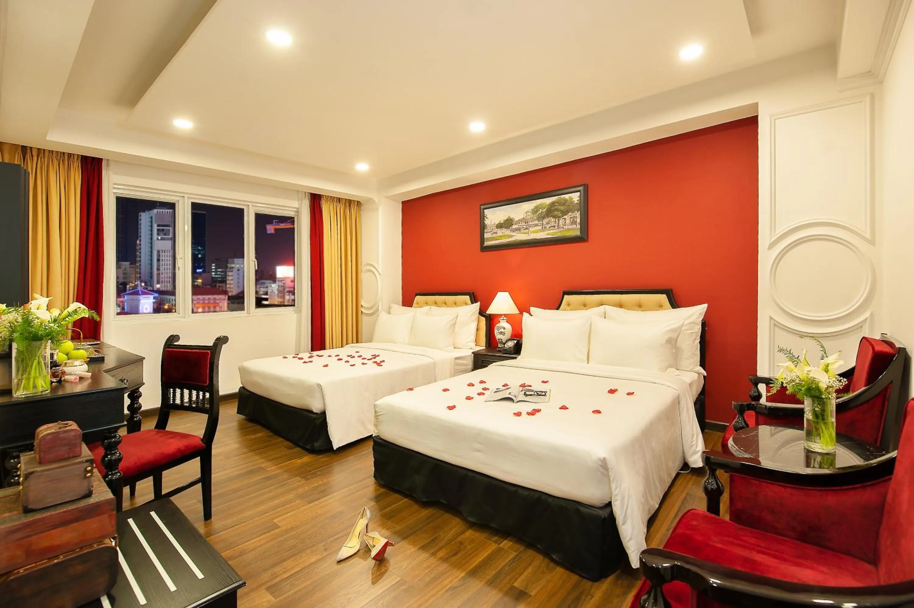 Photo of the whole room, Bed in Adora Art Hotel