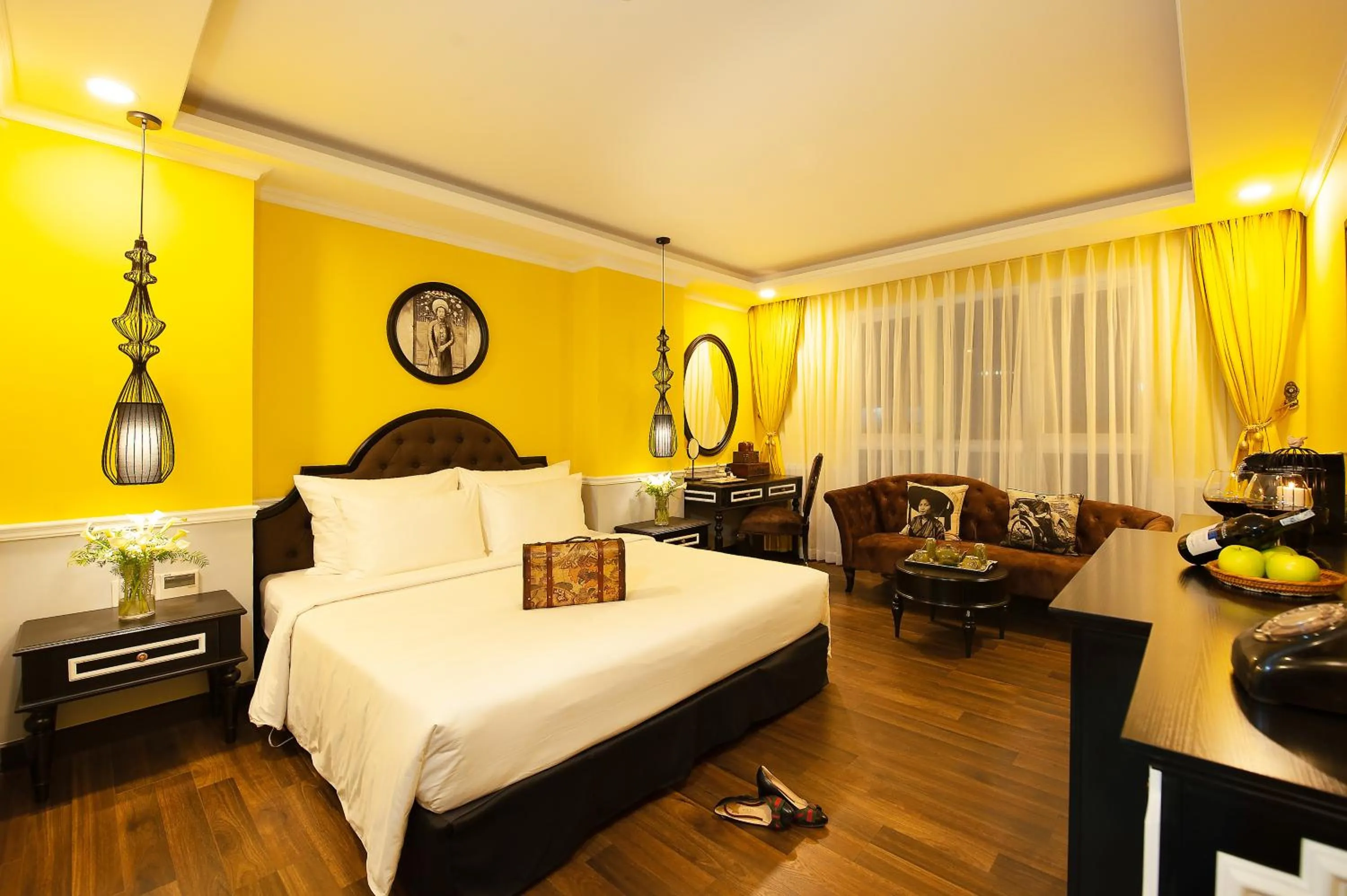 Photo of the whole room, Bed in Adora Art Hotel