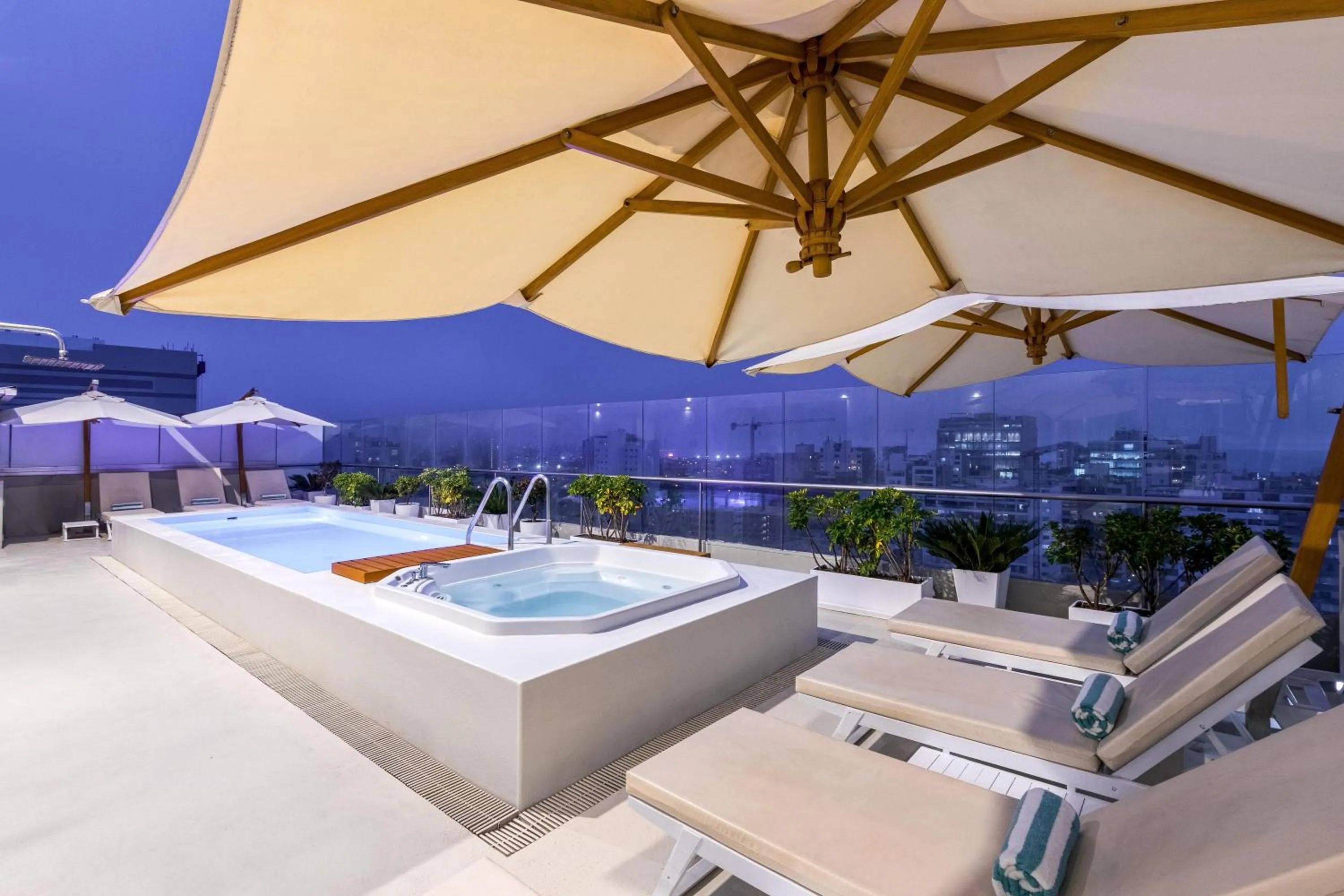 Pool view in Dazzler by Wyndham Lima San Isidro
