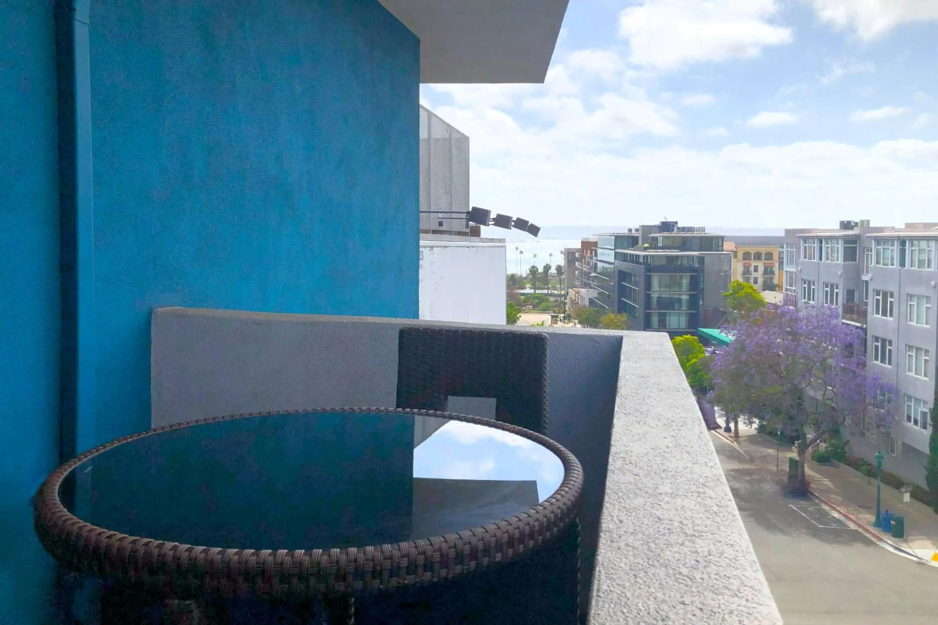 Balcony/Terrace in Porto Vista Hotel In Little Italy