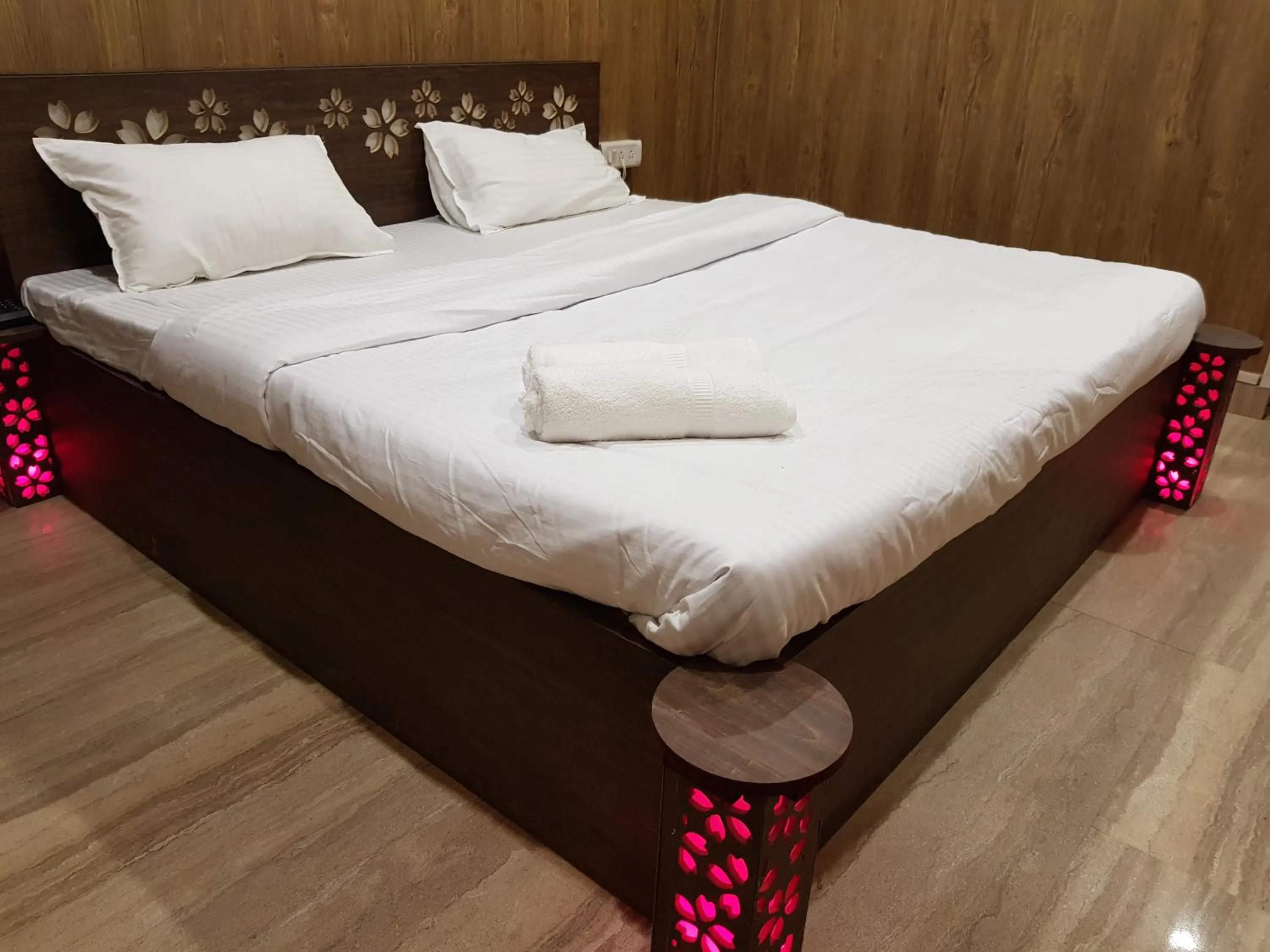 Bed in Living Green Farms