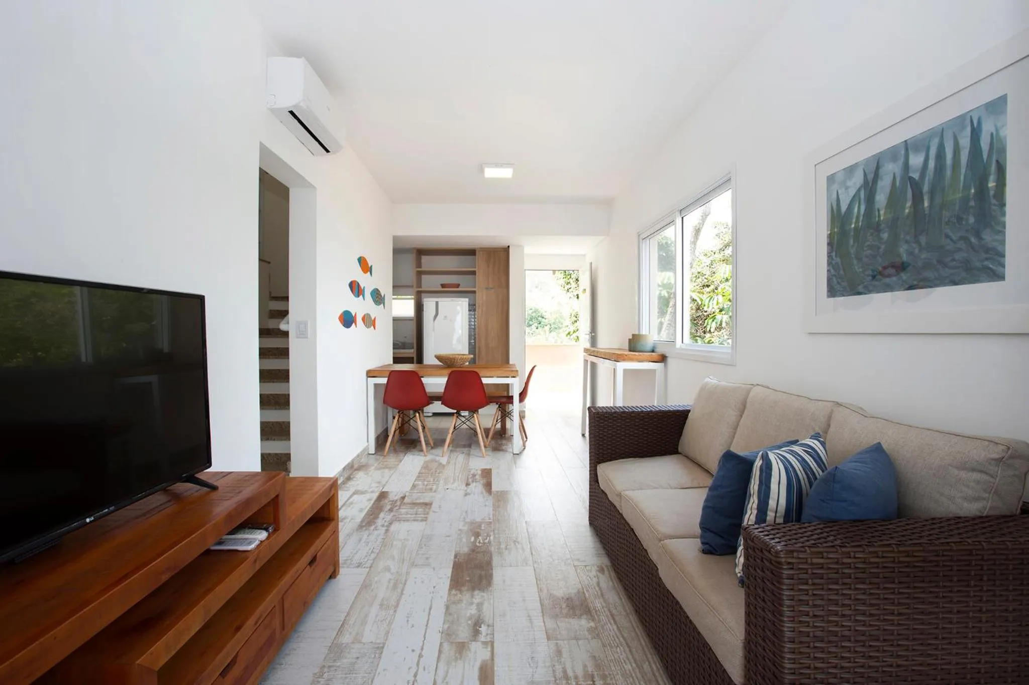 Living room in Ilhabela Beach Residences