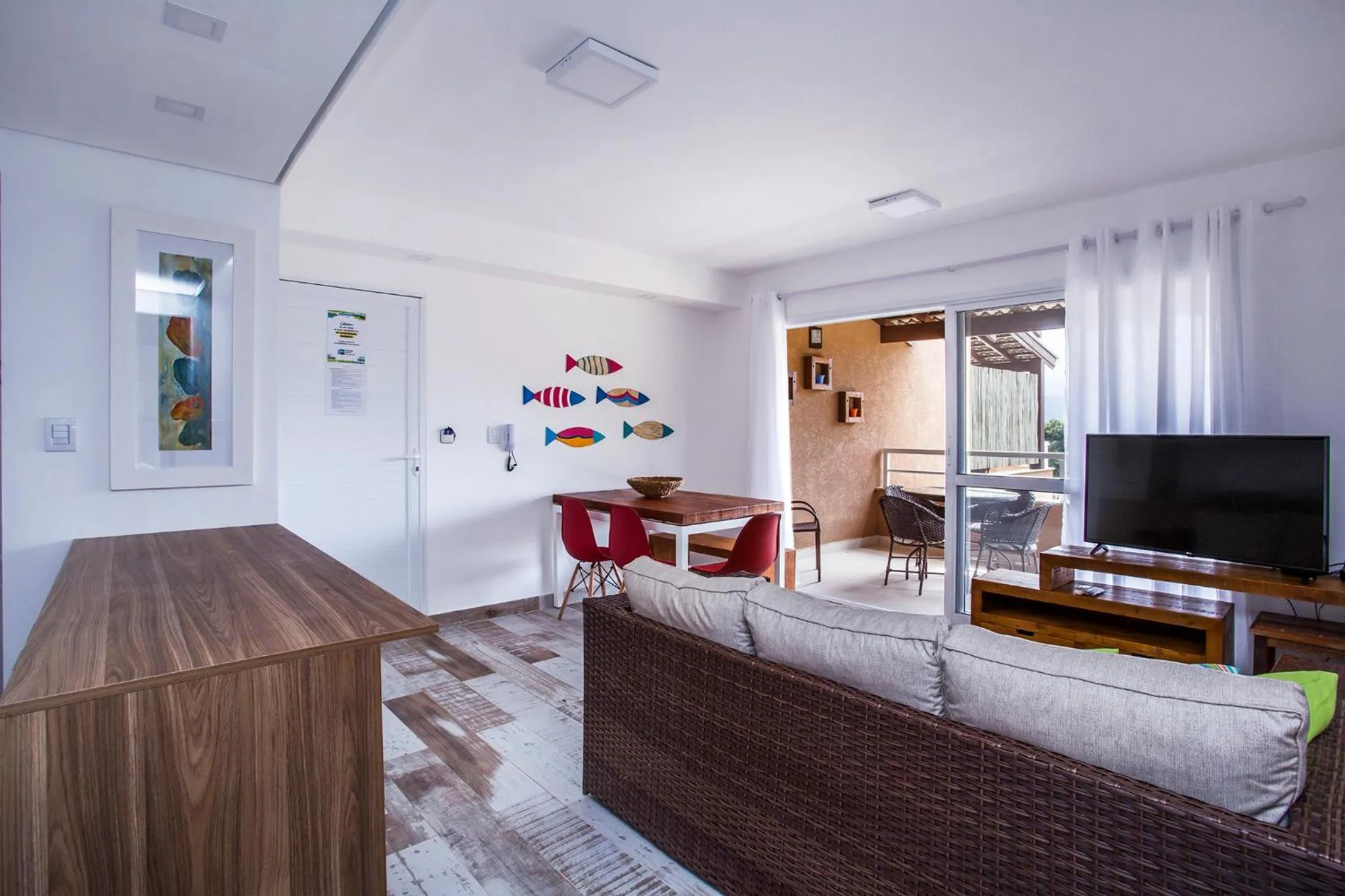 TV and multimedia in Ilhabela Beach Residences