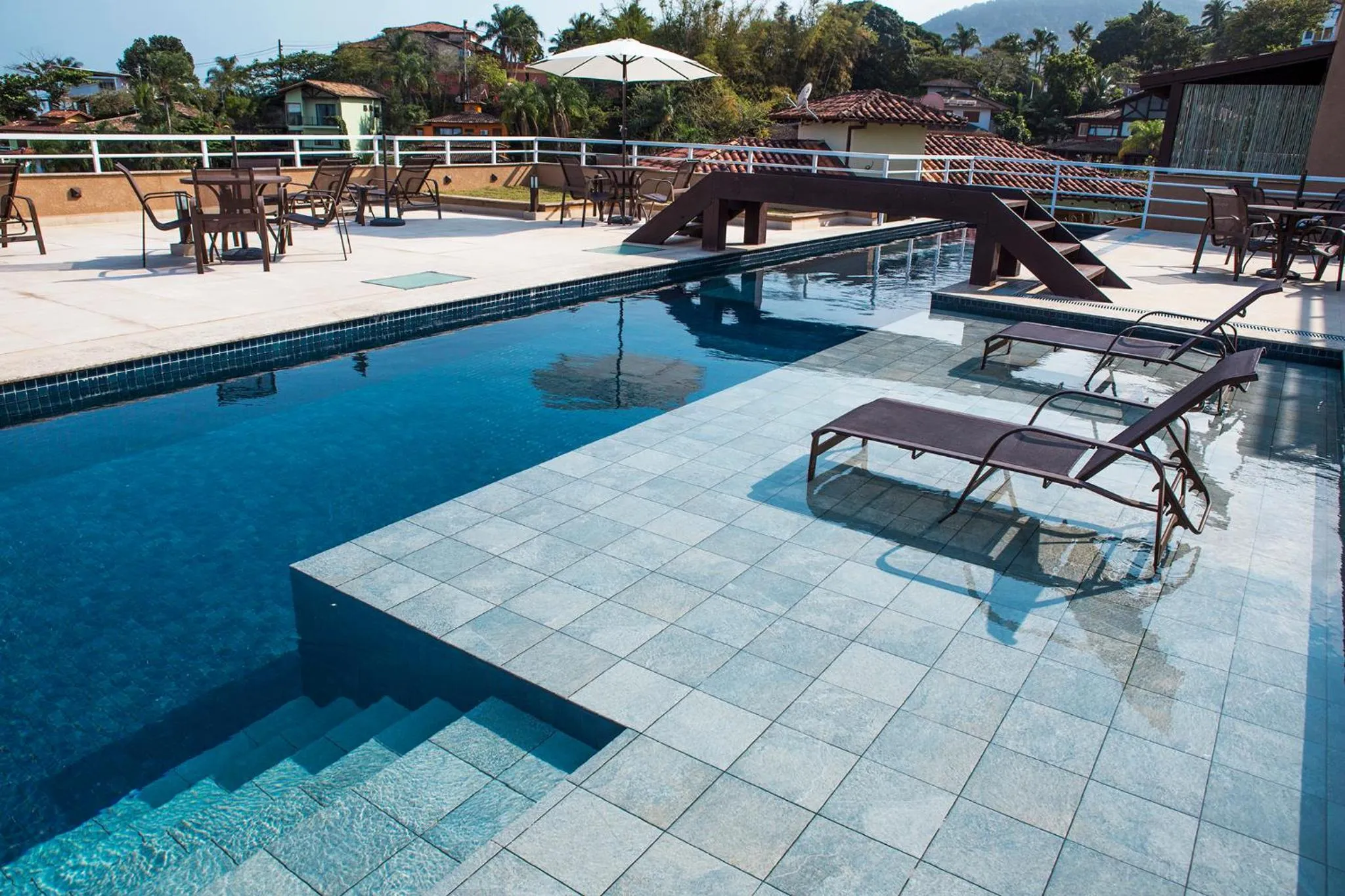 Swimming pool in Ilhabela Beach Residences