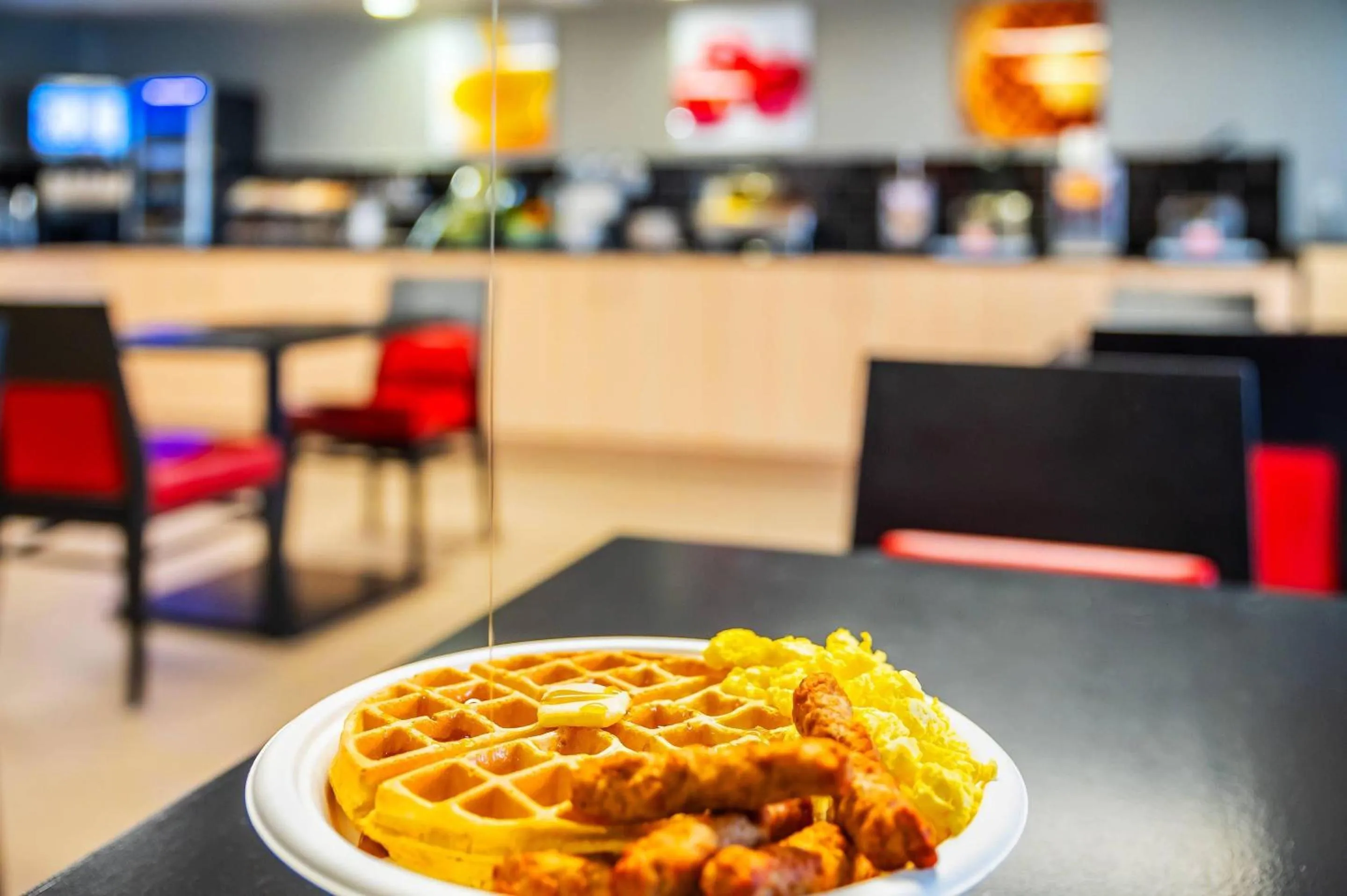 Breakfast in Quality Inn