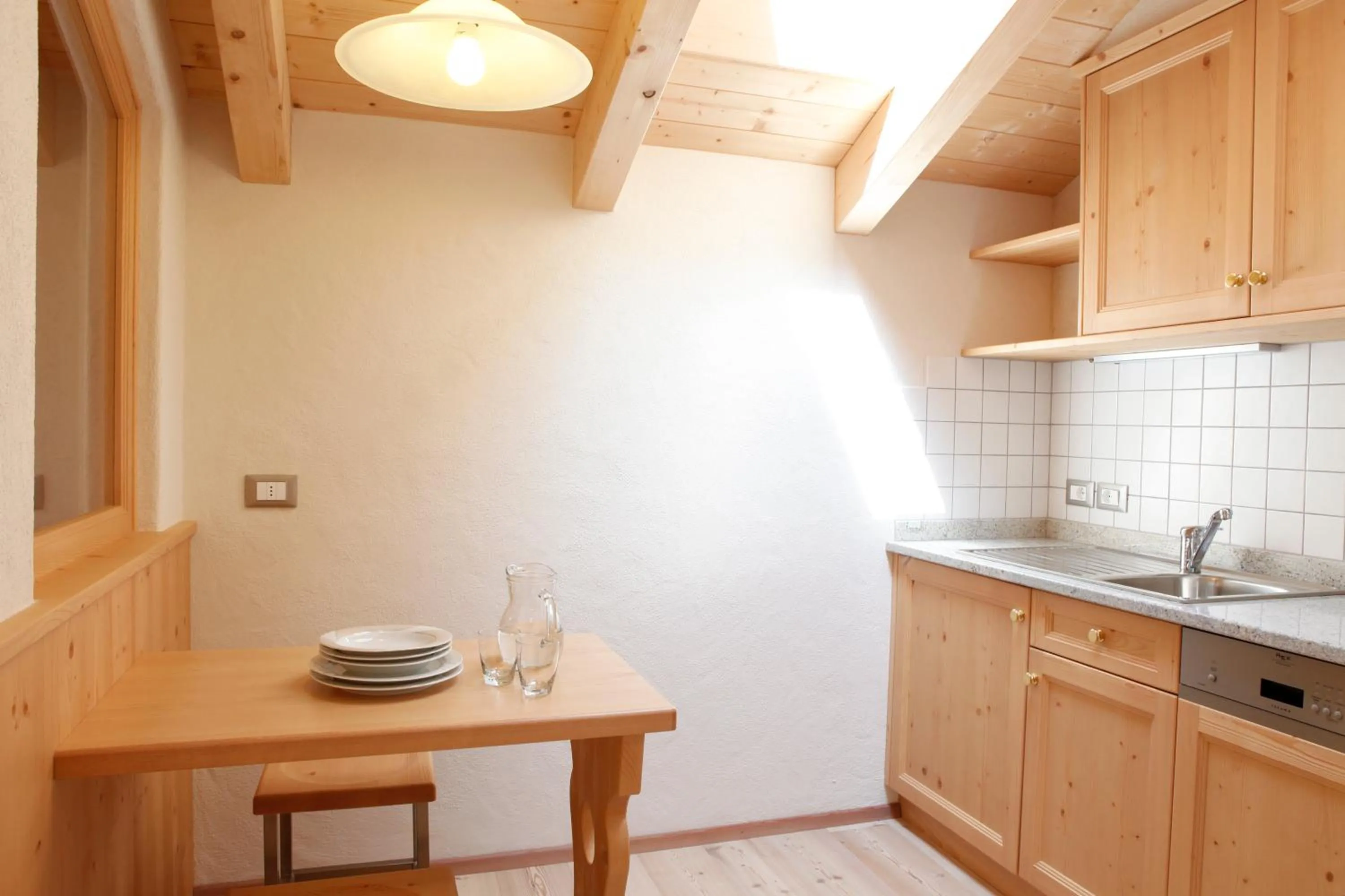 Kitchen or kitchenette in Garnì Iosc