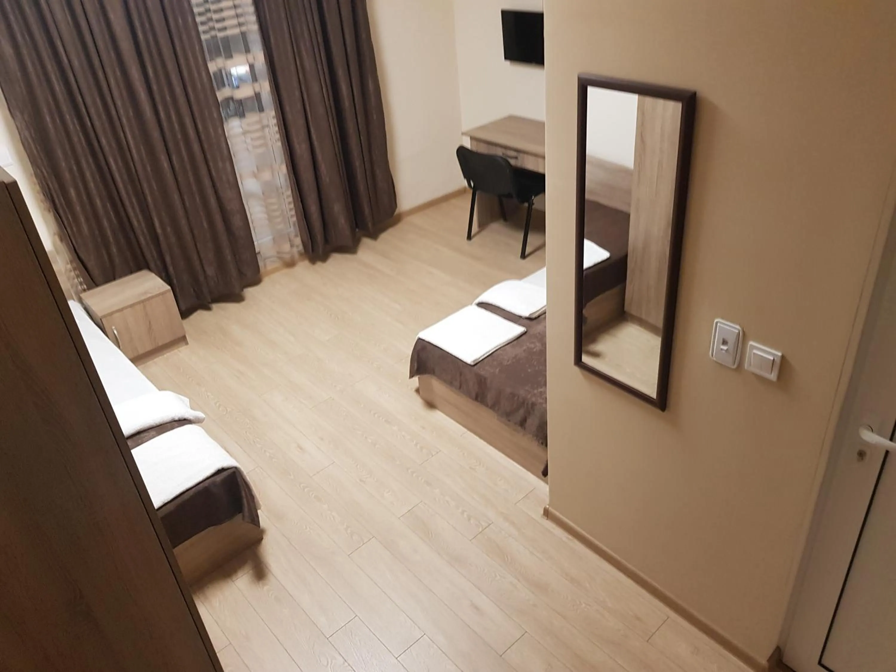 Bed in Twain Apart&Rooms