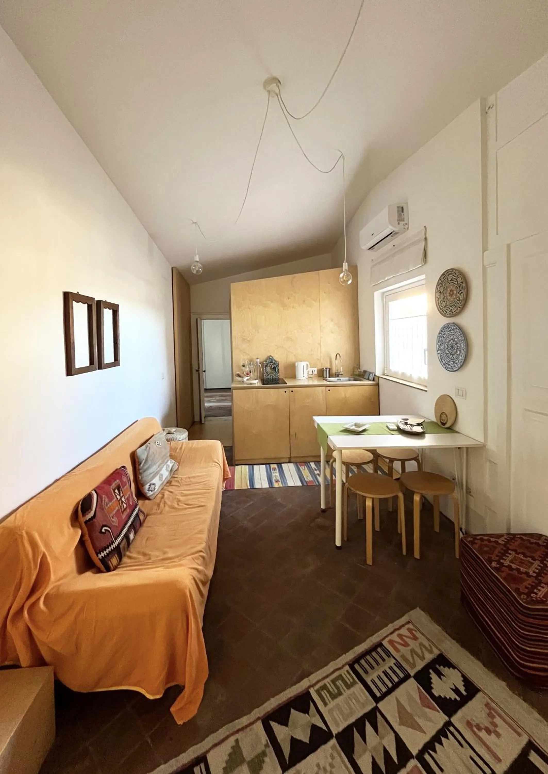 Living room, Bed in Trìcora Sicilian B&B