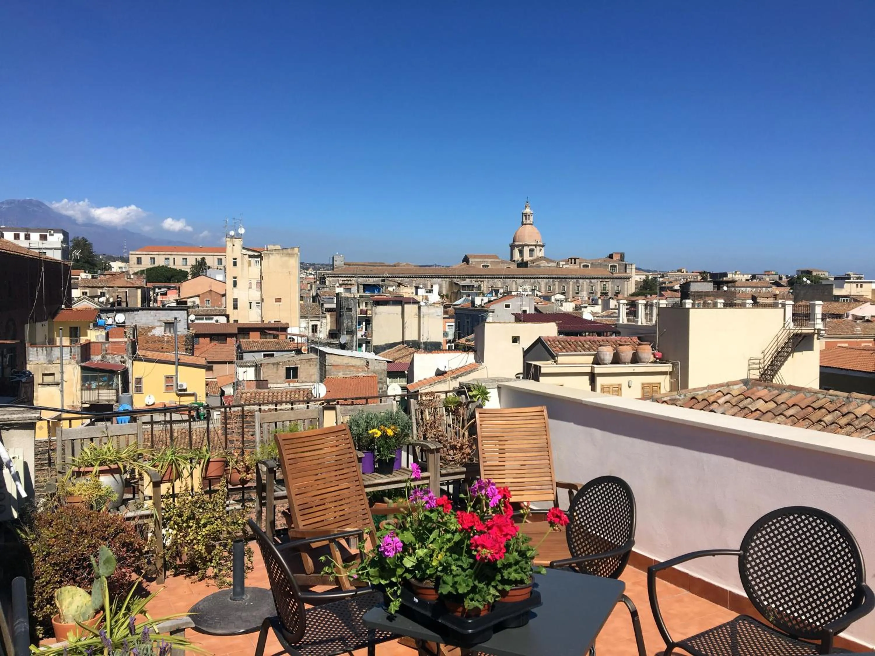 Balcony/Terrace in Trìcora Sicilian B&B