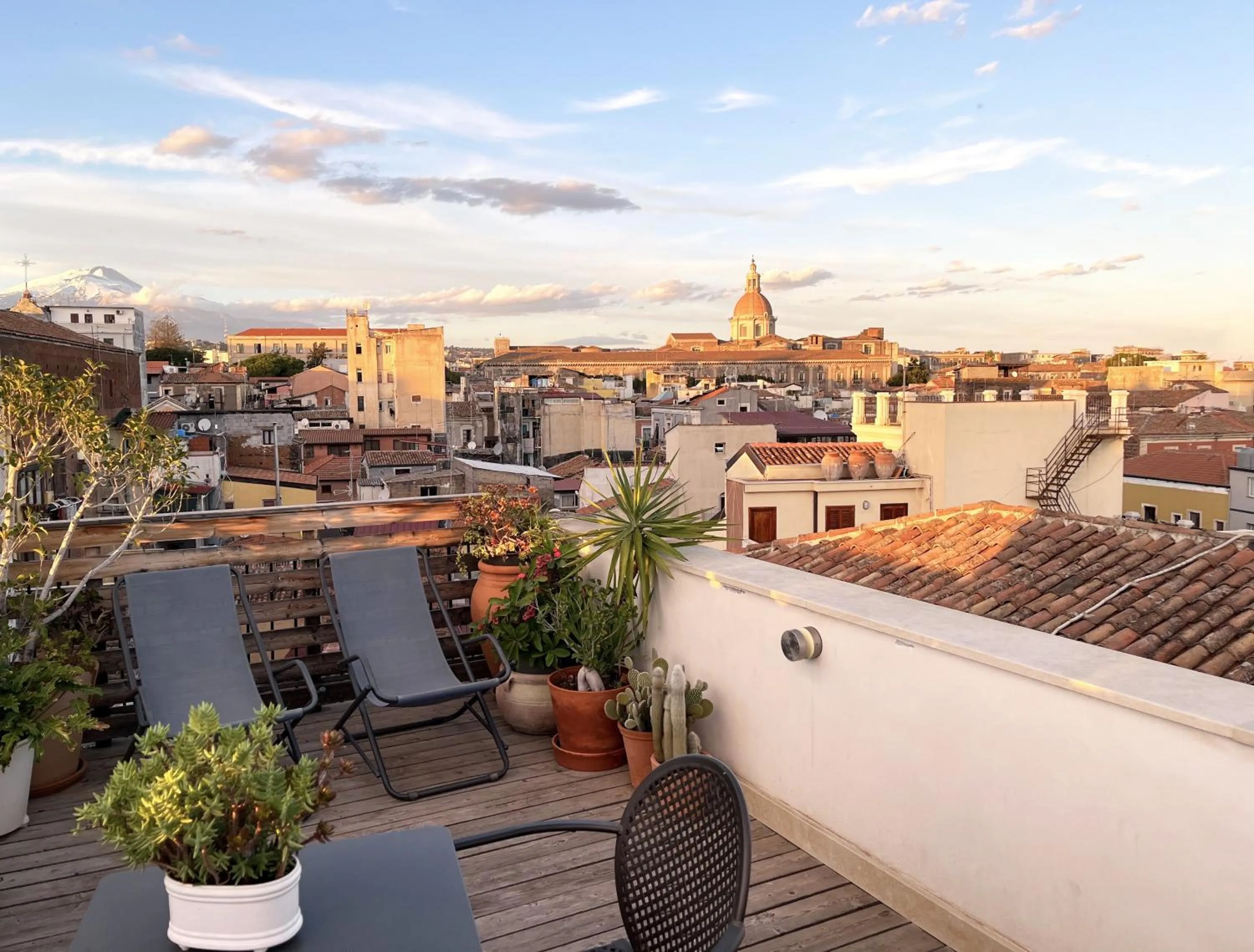 Balcony/Terrace in Trìcora Sicilian B&B