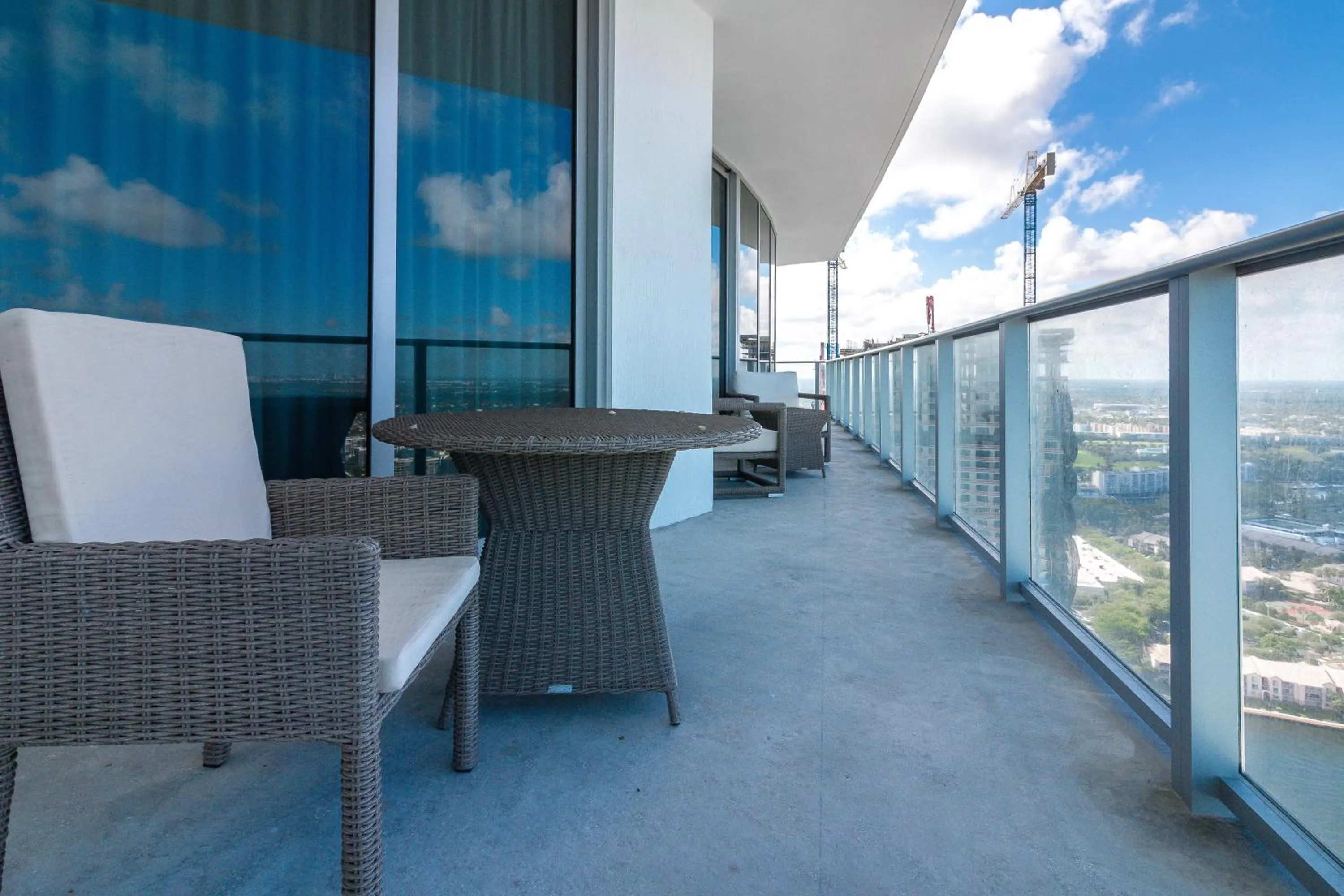 Balcony/Terrace in Private Ocean Condos at Hyde Beach Resort & Residences