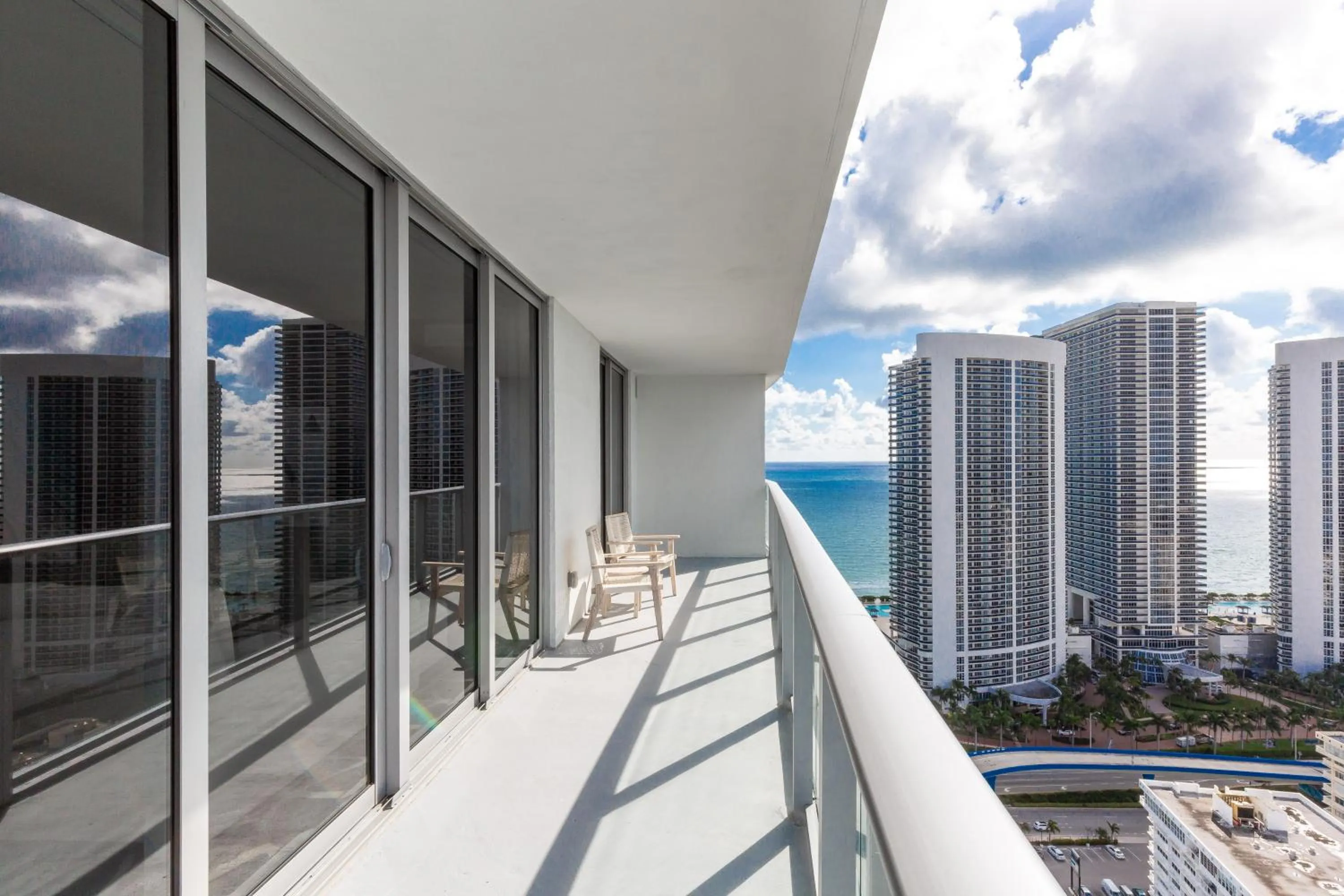 Balcony/Terrace in Private Ocean Condos at Hyde Beach Resort & Residences