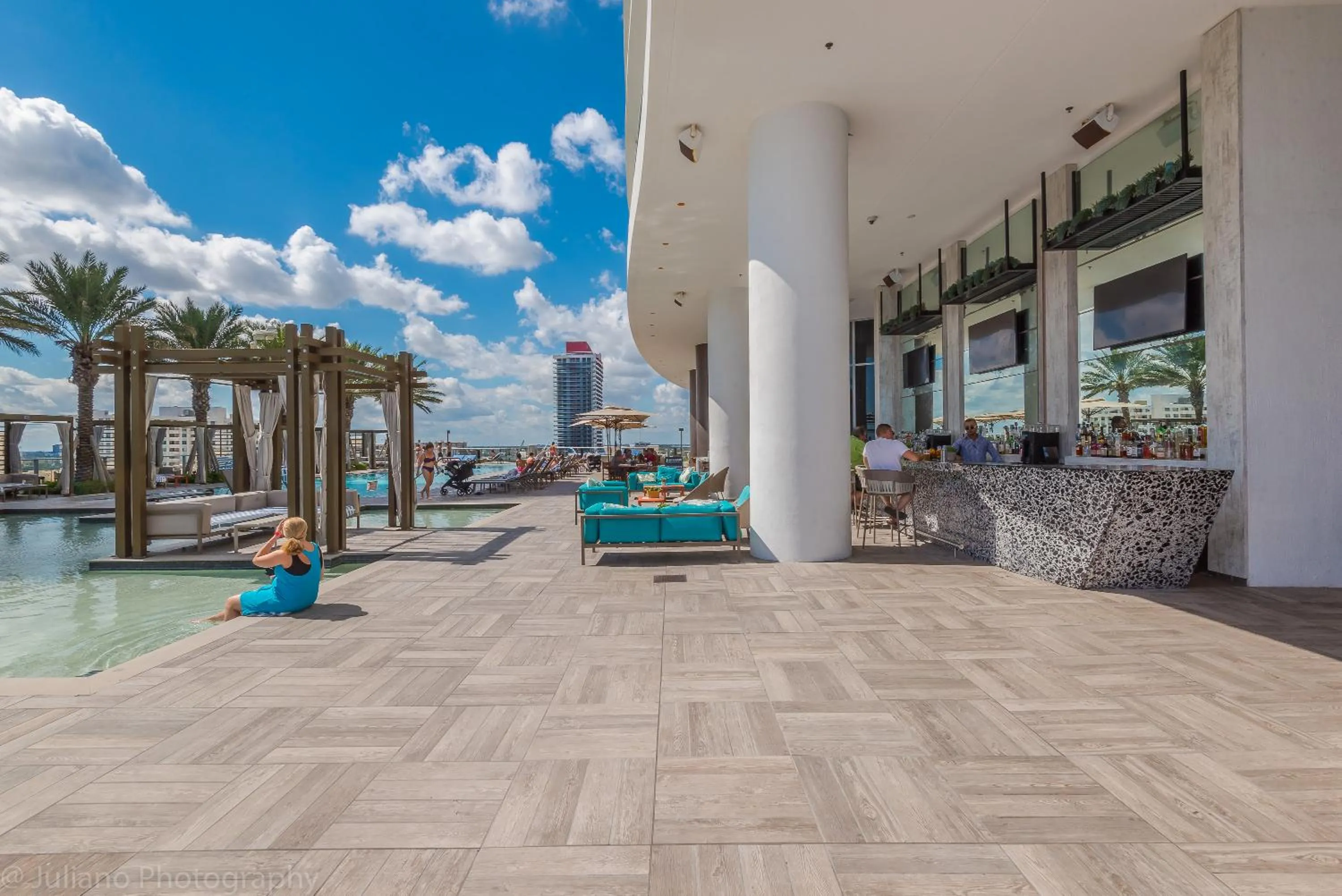 Balcony/Terrace in Private Ocean Condos at Hyde Beach Resort & Residences